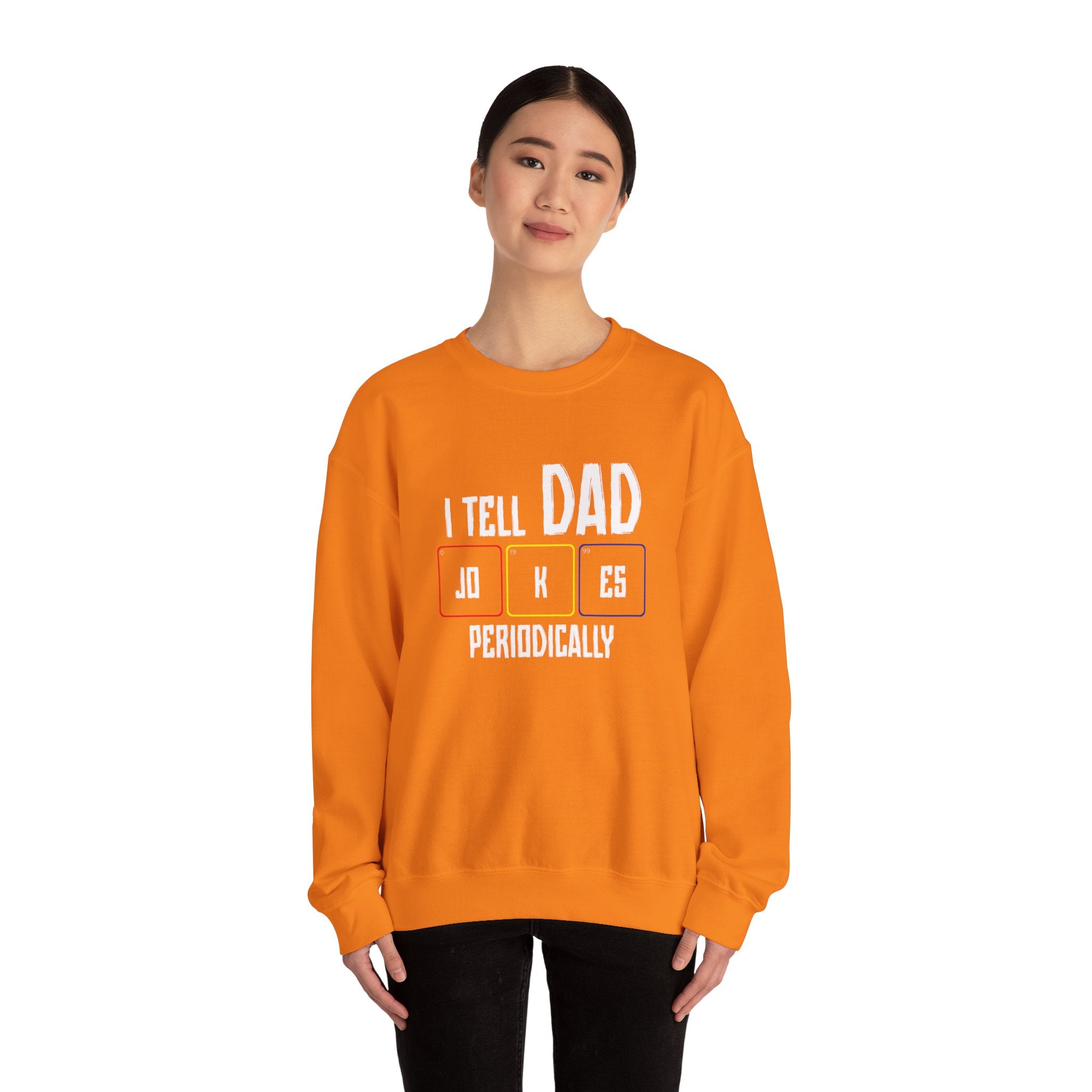 Periodic Dad Jokes Men's Sweatshirt