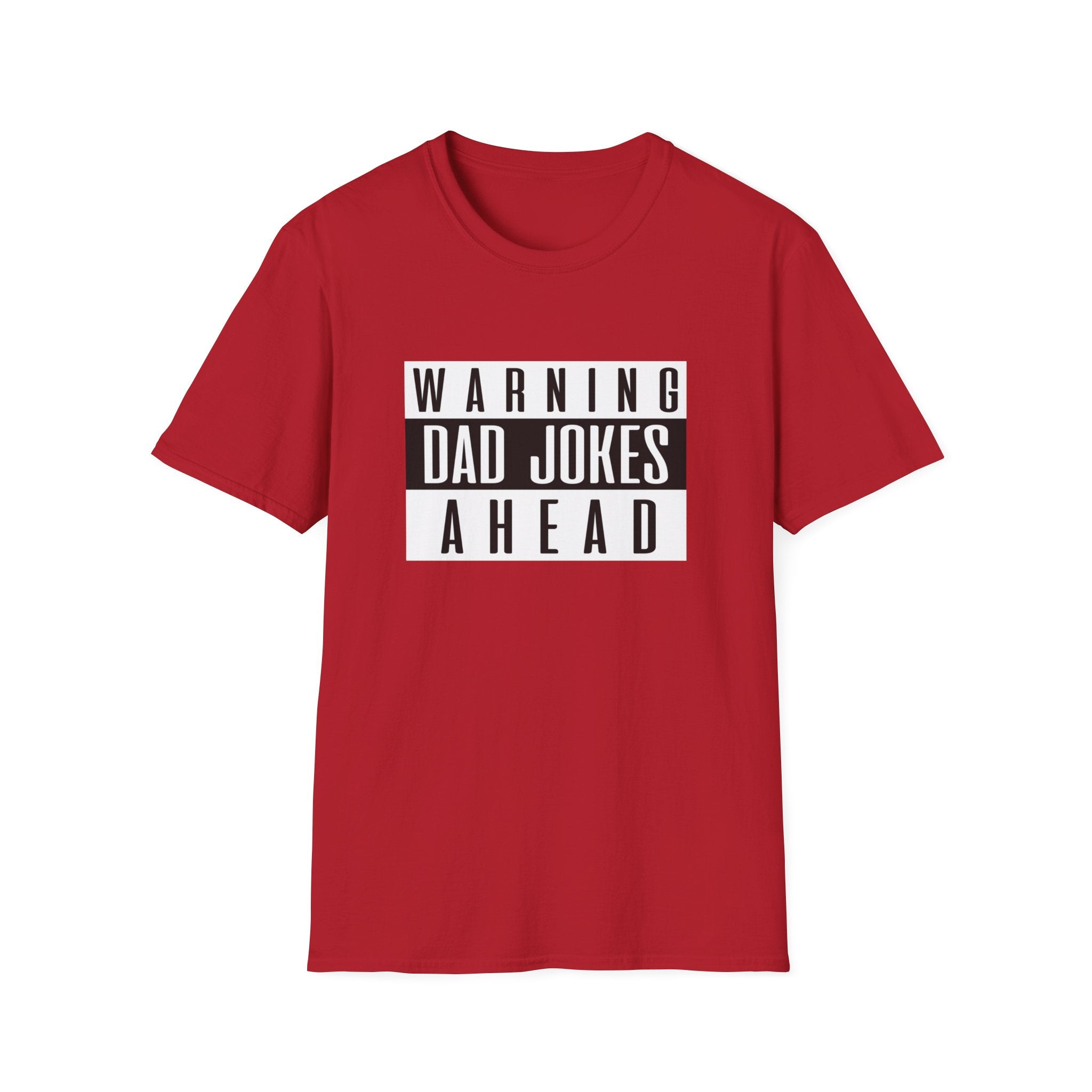 Warning Dad Jokes Ahead Men's T-Shirt
