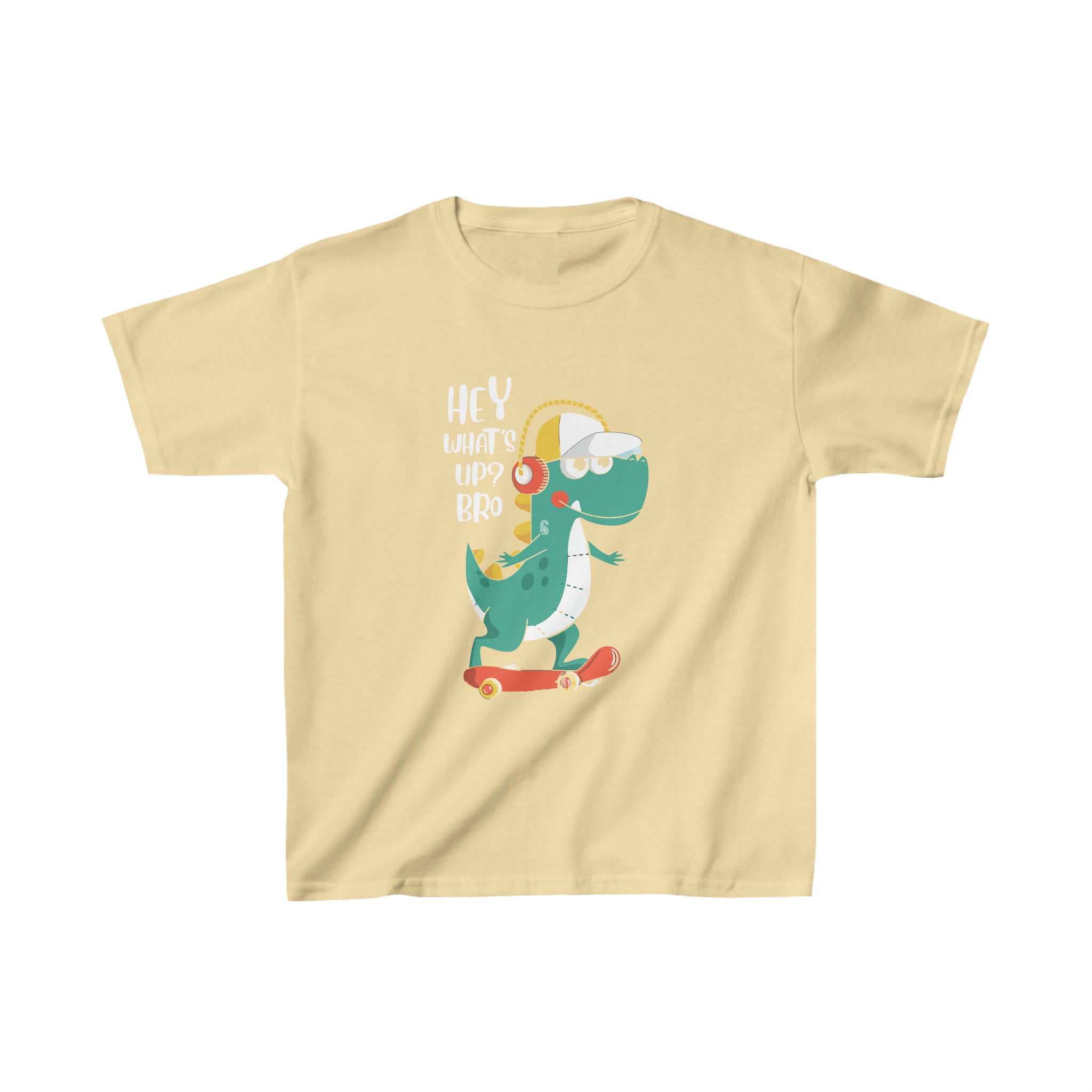Dino Skateboard Kids T-Shirt