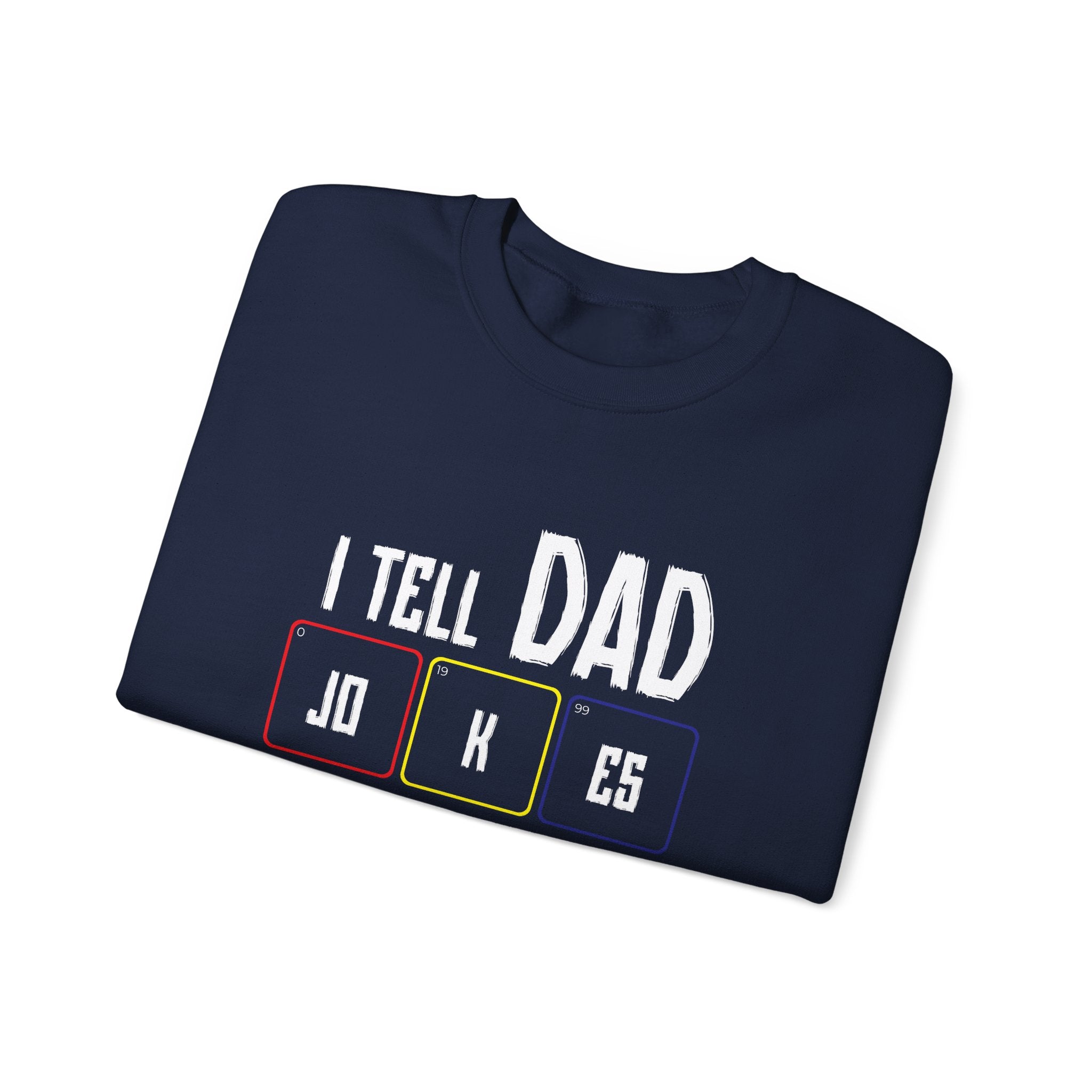 Periodic Dad Jokes Men's Sweatshirt