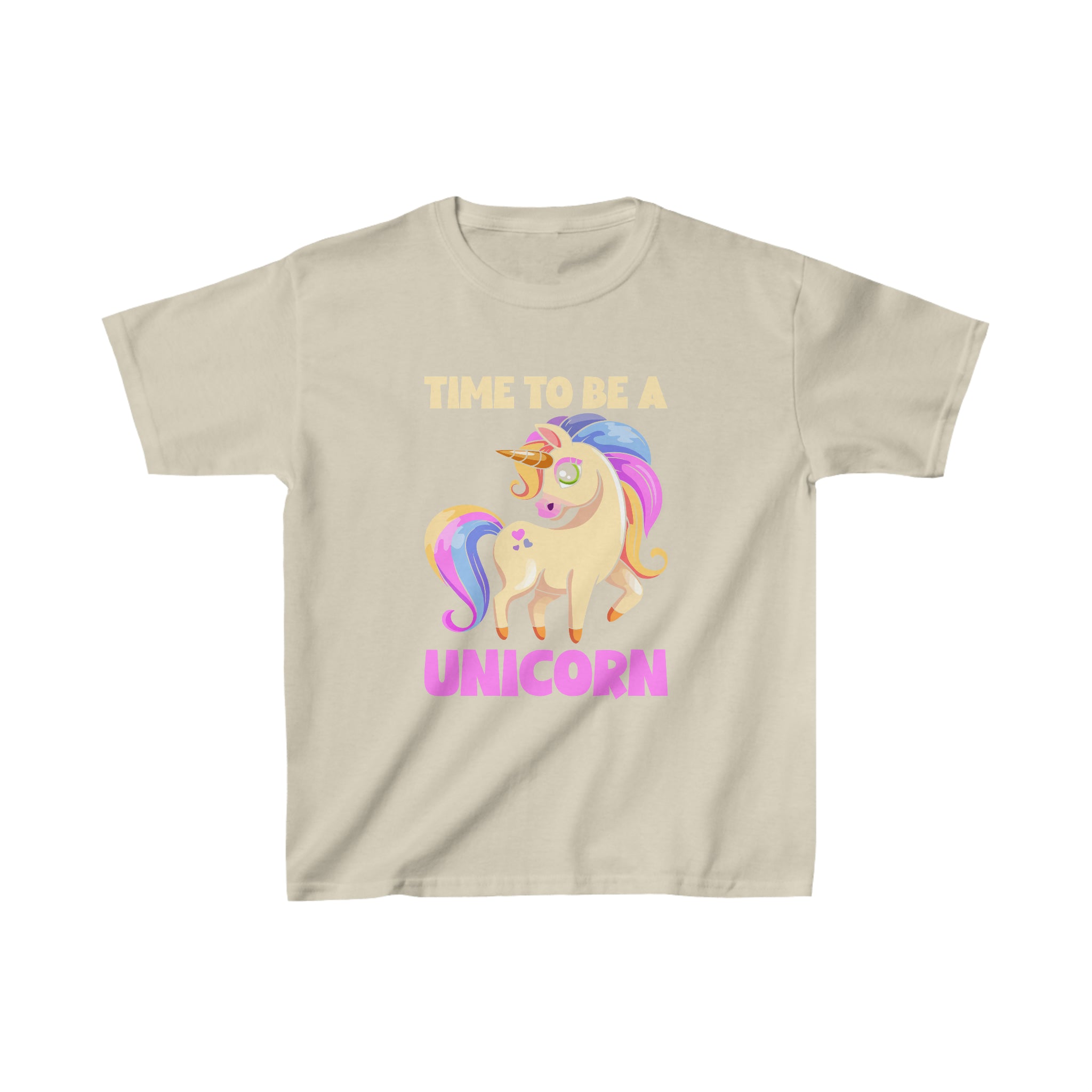 Time To Be A Unicorn Kids T-Shirt