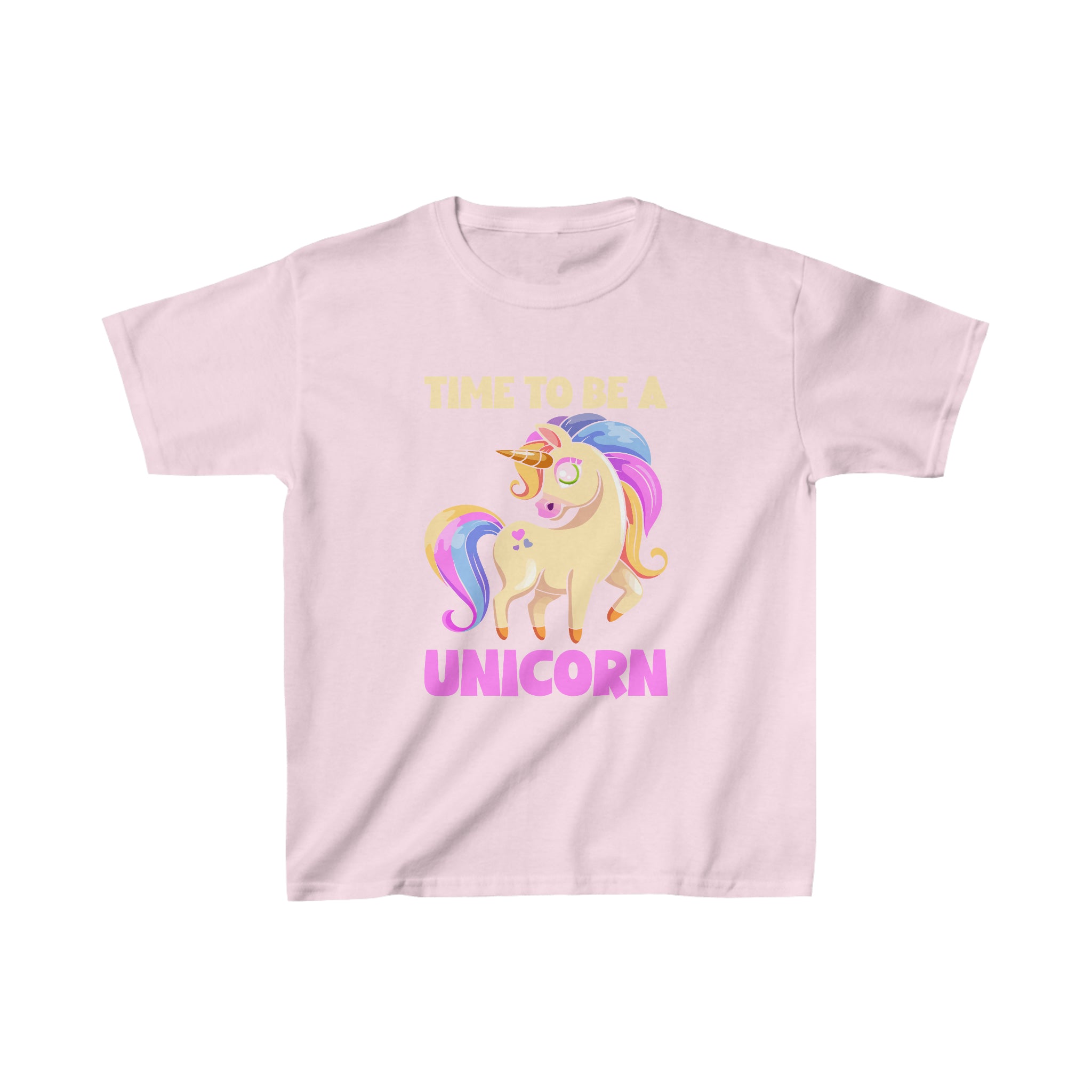 Time To Be A Unicorn Kids T-Shirt