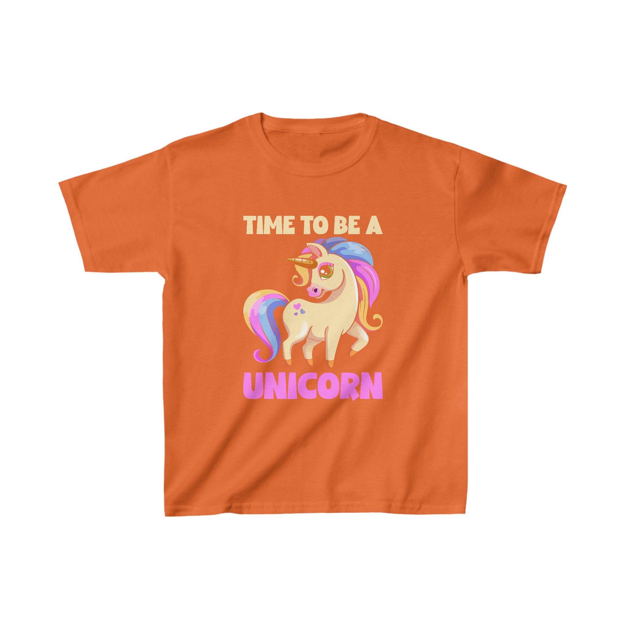 Time To Be A Unicorn Kids T-Shirt