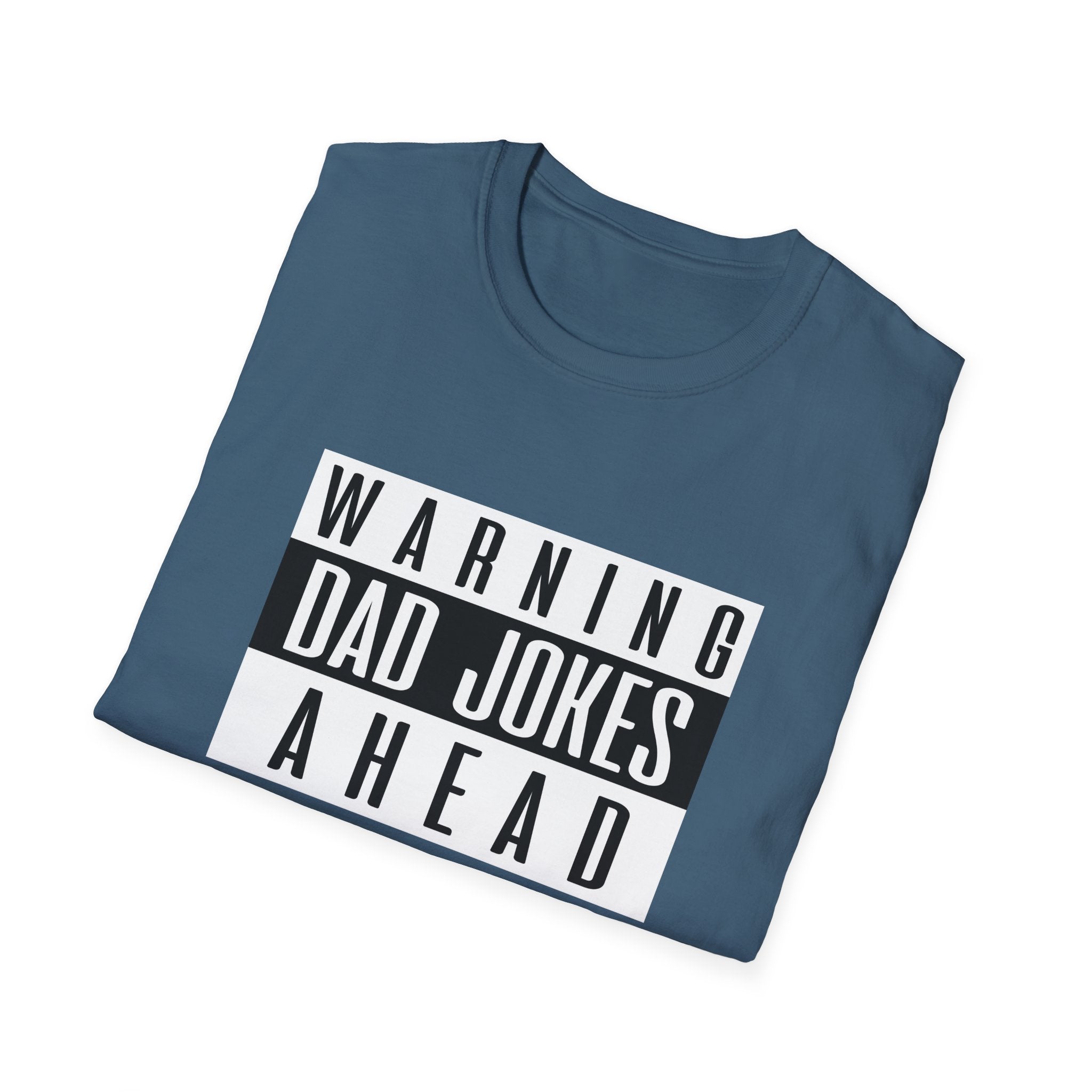 Warning Dad Jokes Ahead Men's T-Shirt