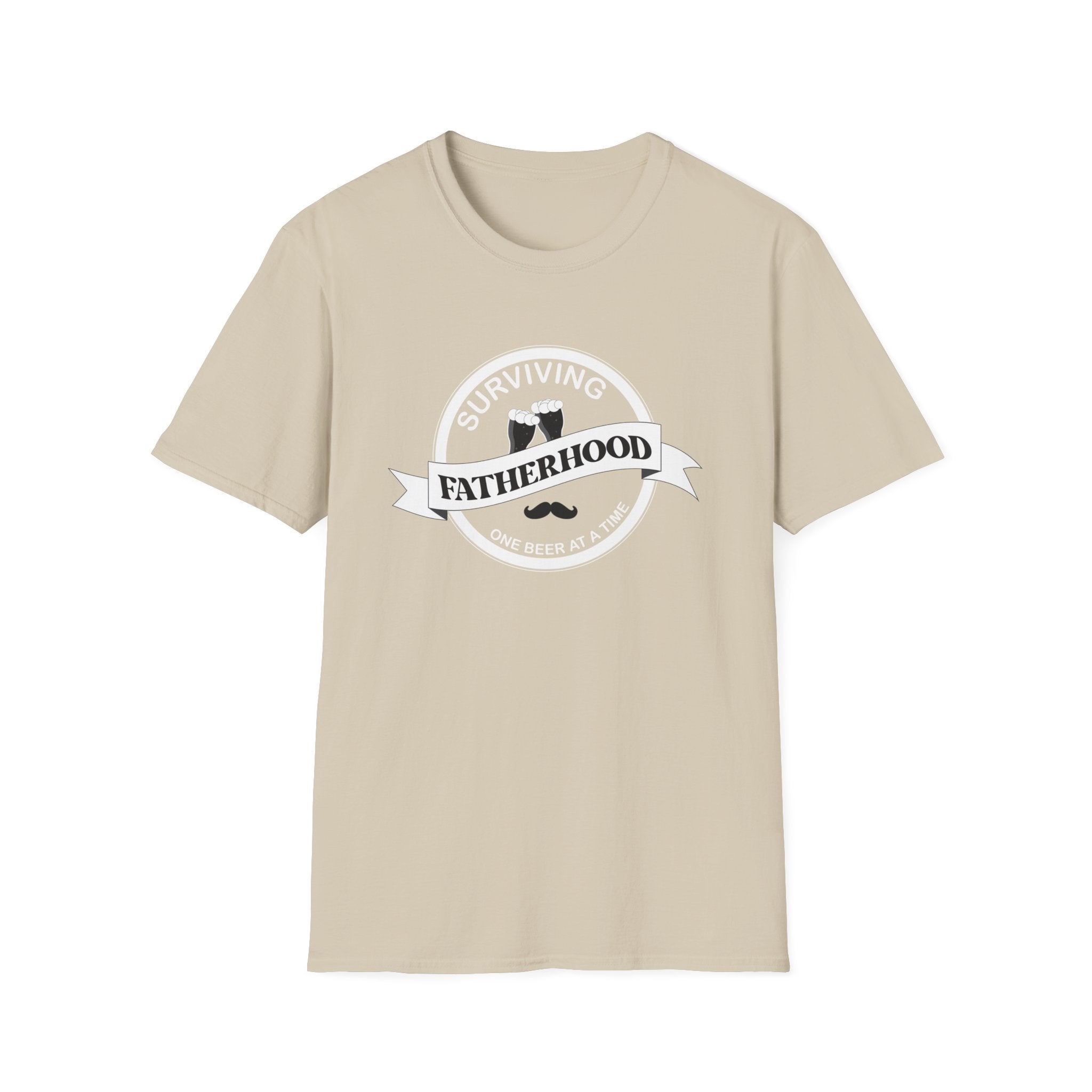 Surviving Fatherhood One Beer At A Time Men's T-Shirt