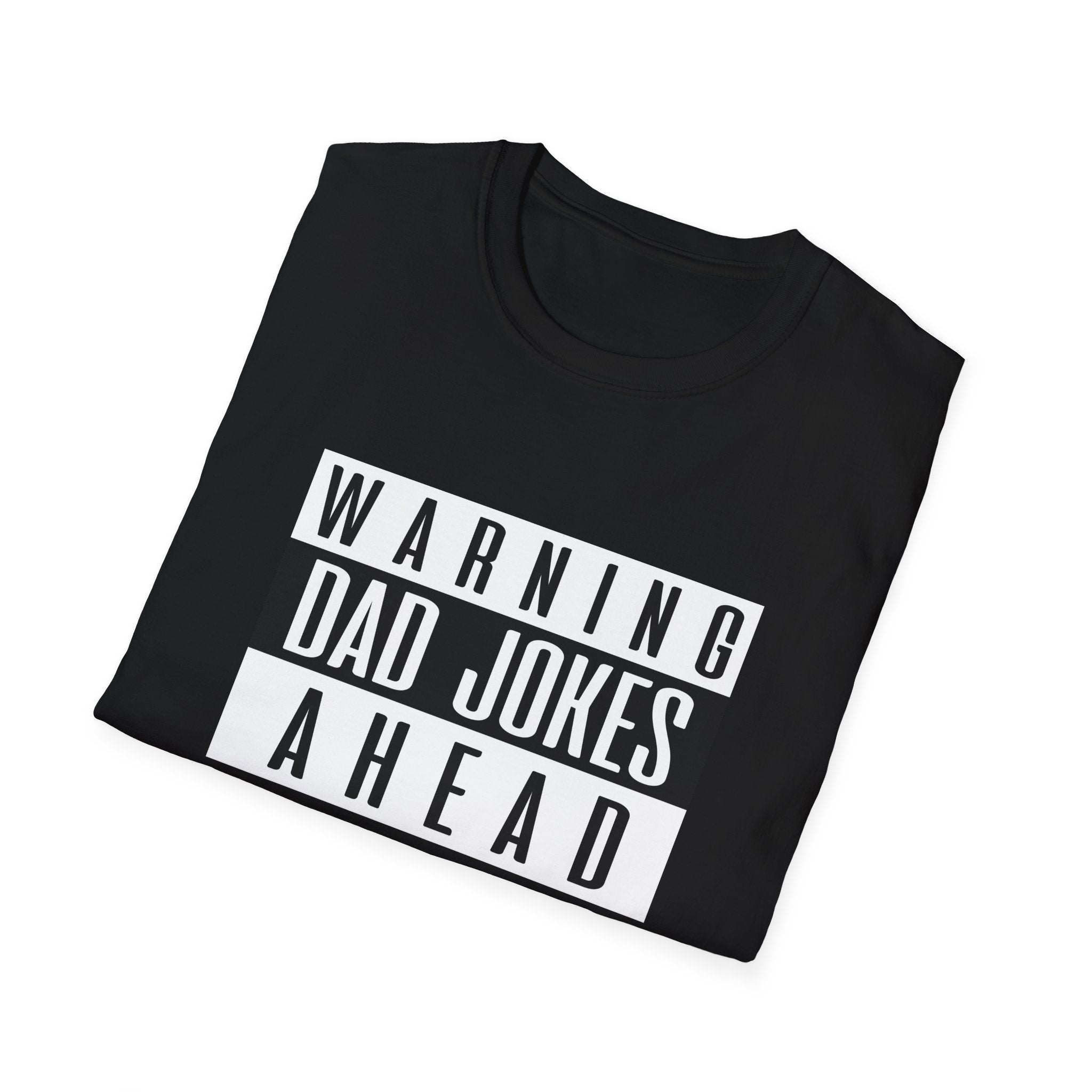 Warning Dad Jokes Ahead Men's T-Shirt