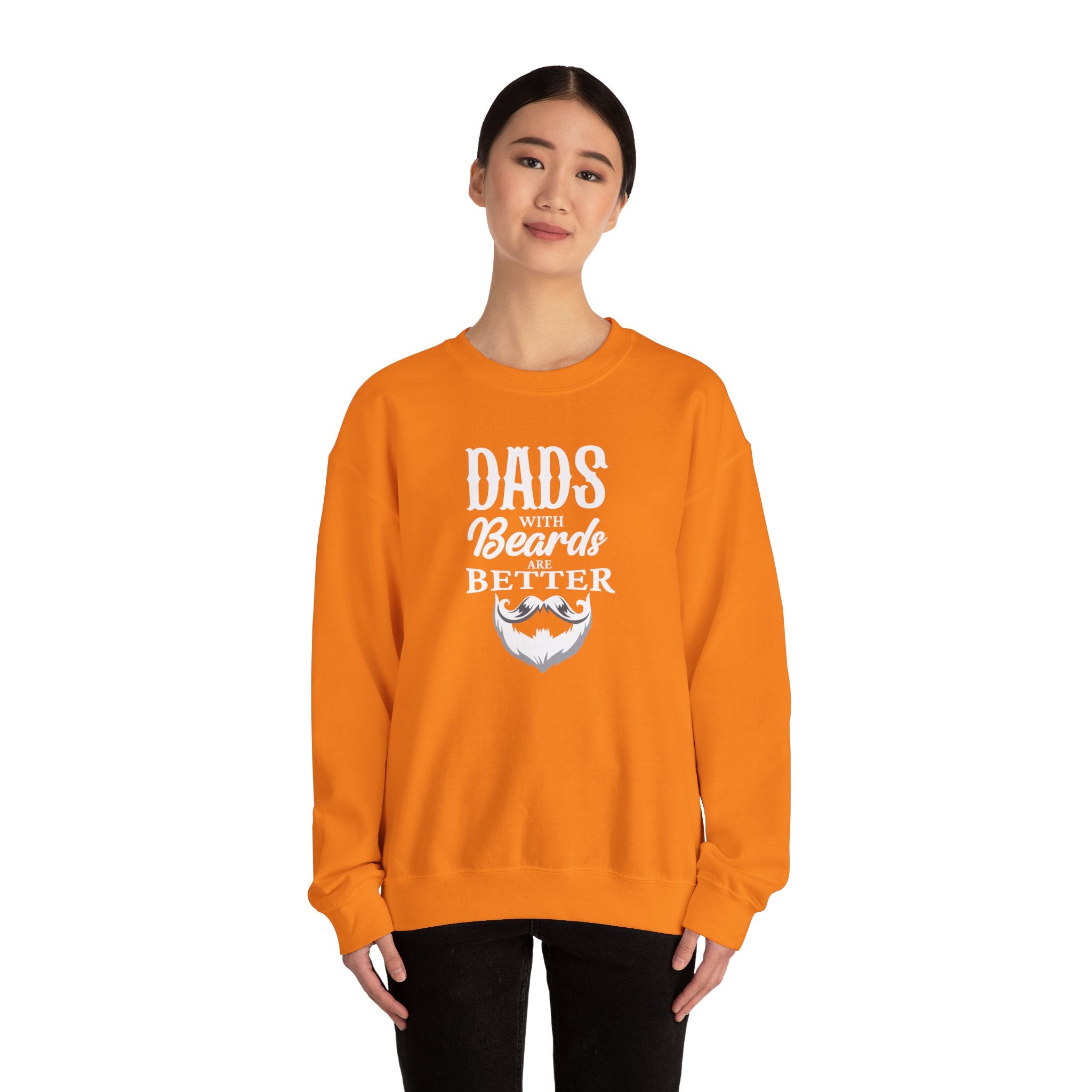 Dad's With Beards Are Better Men's Sweatshirt