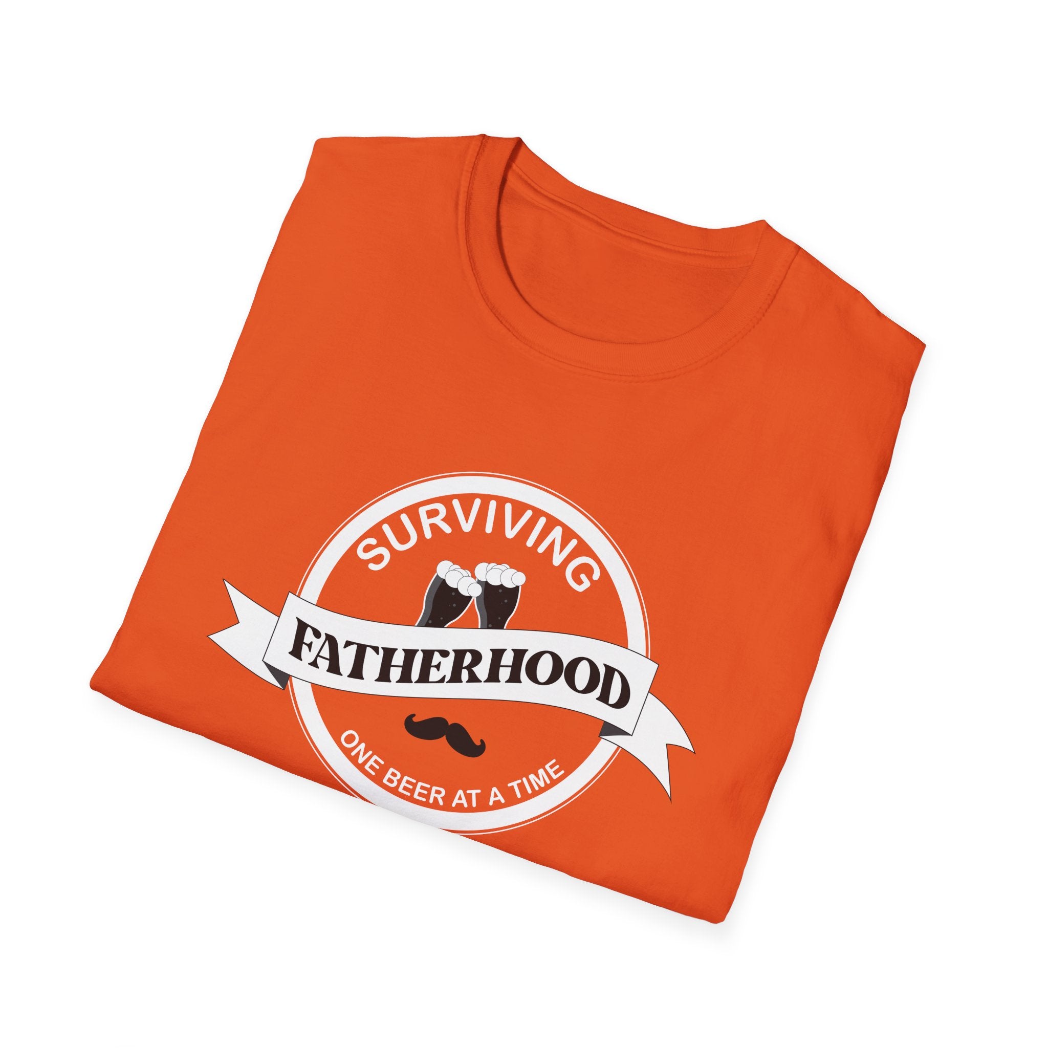 Surviving Fatherhood One Beer At A Time Men's T-Shirt