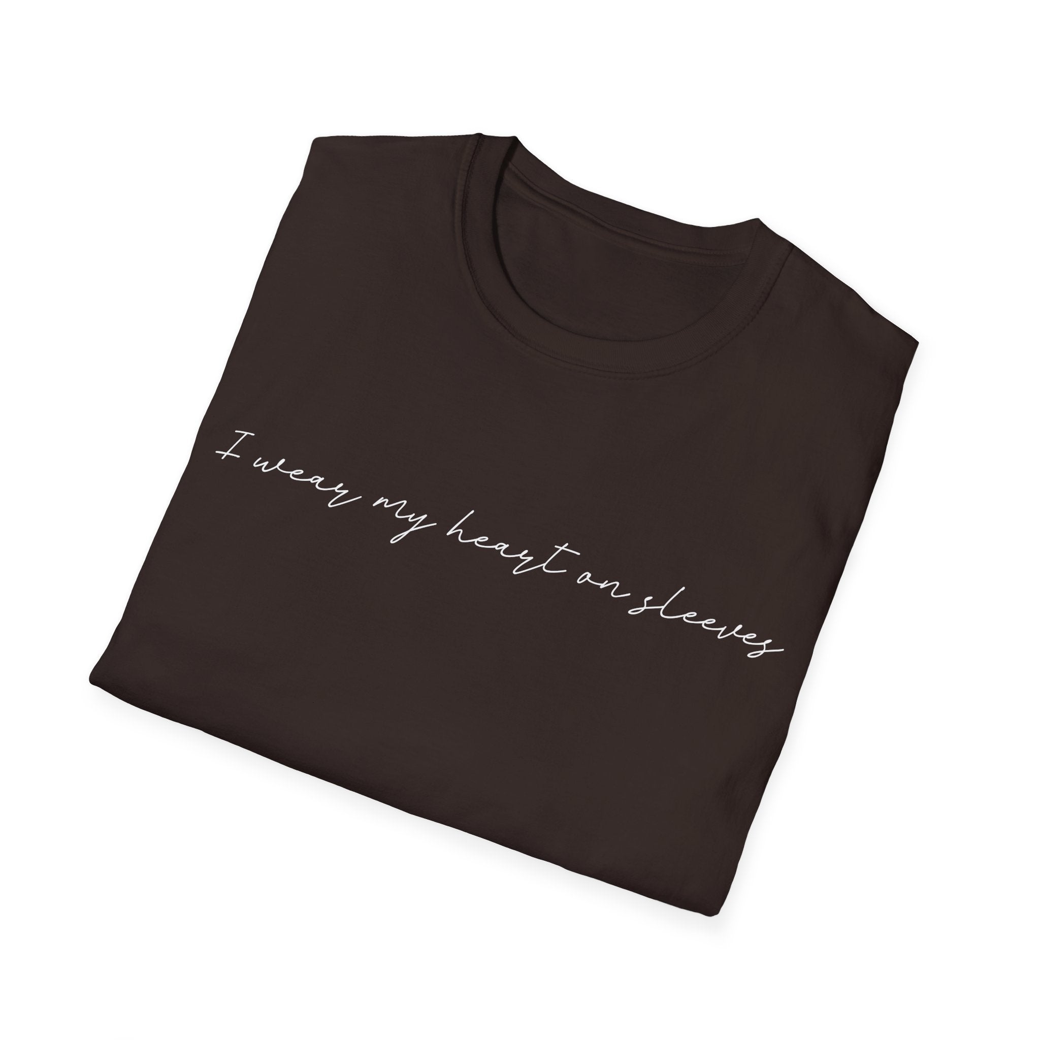 I Wear My Heart On My Sleeve Woman's T-Shirt