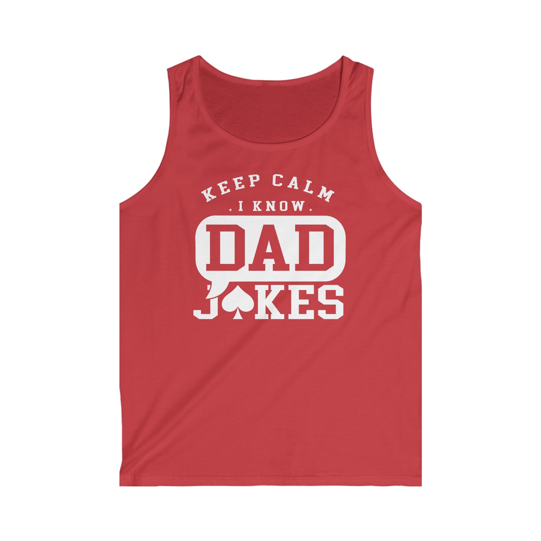 Keep Calm I Know Dad Jokes Men's Tank Top
