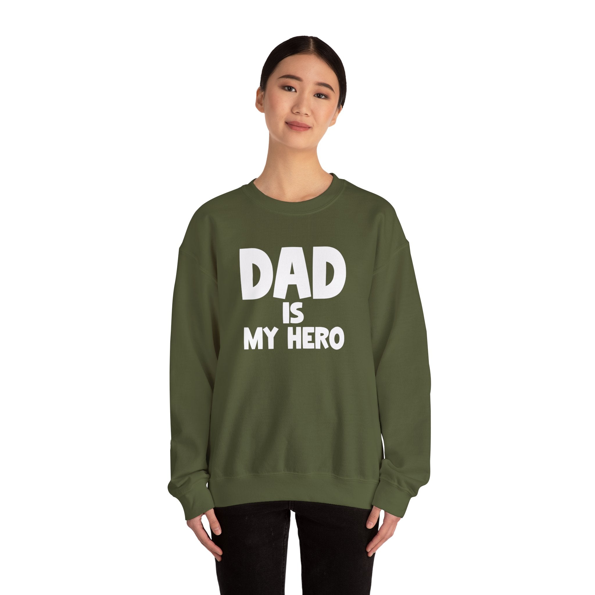 Dad Is My Hero Men's Sweatshirt