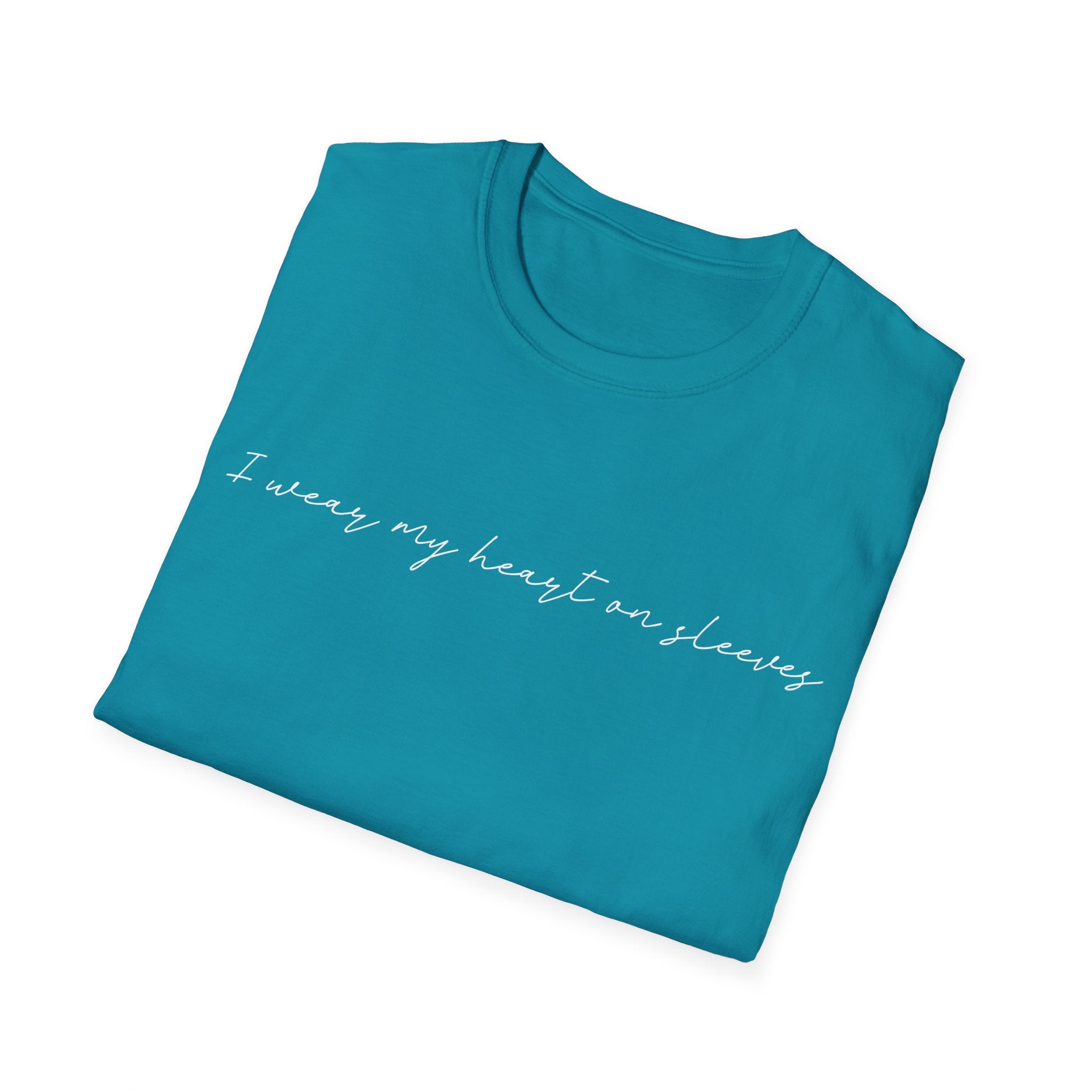 I Wear My Heart On My Sleeve Woman's T-Shirt