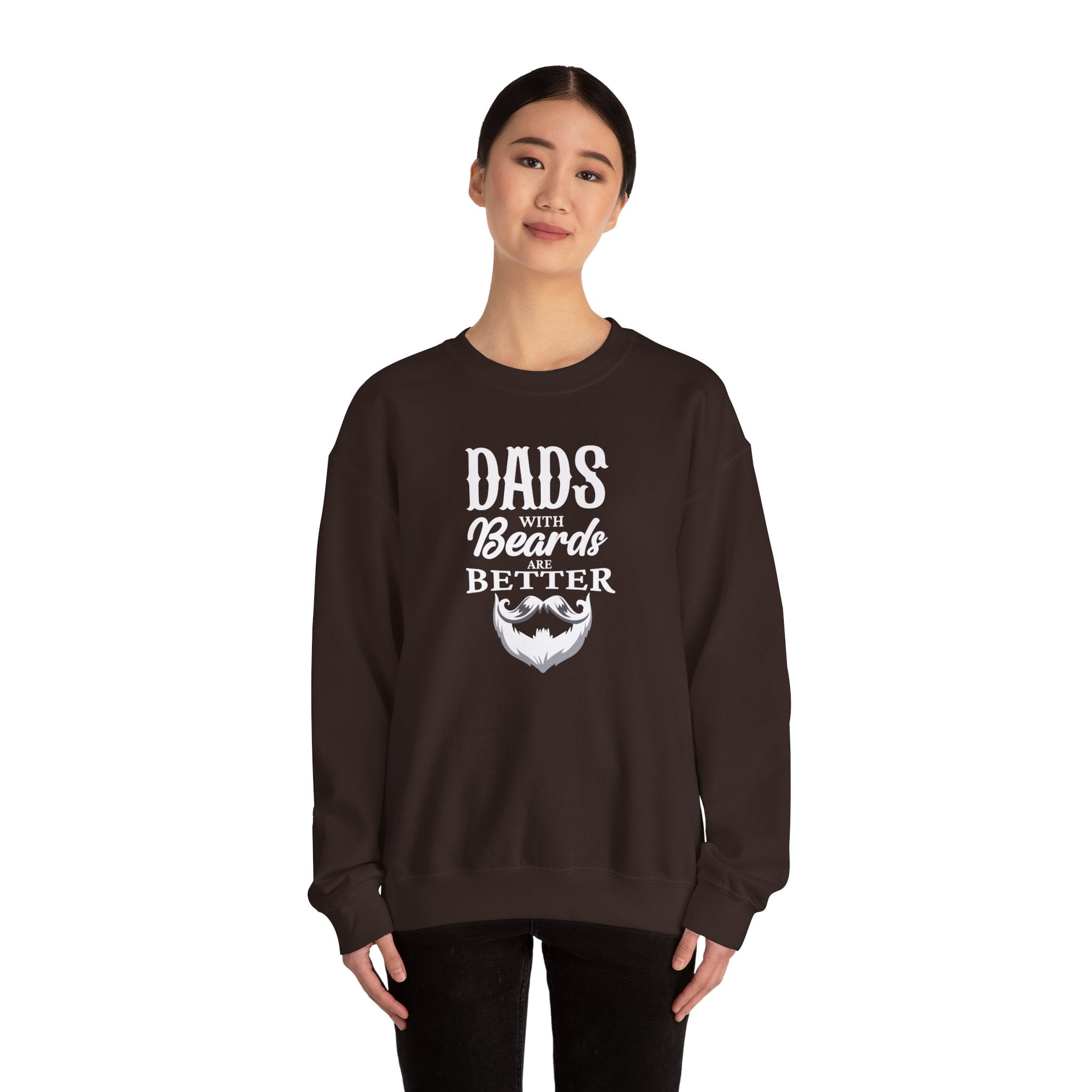 Dad's With Beards Are Better Men's Sweatshirt