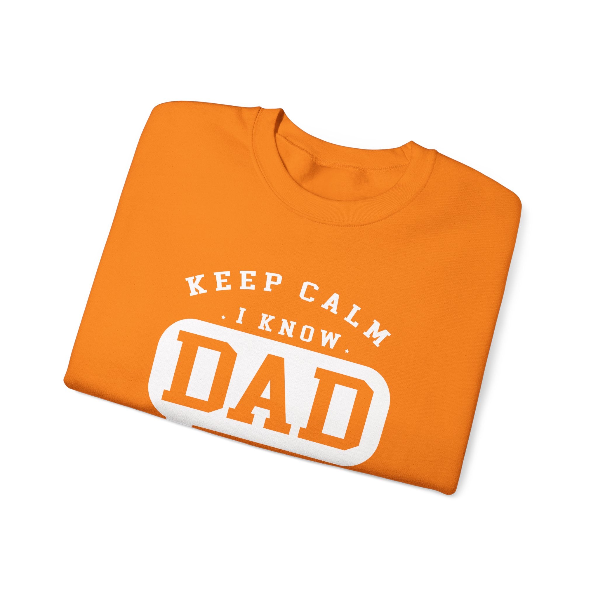 Calm Down I Know Dad Jokes Men's Sweatshirt