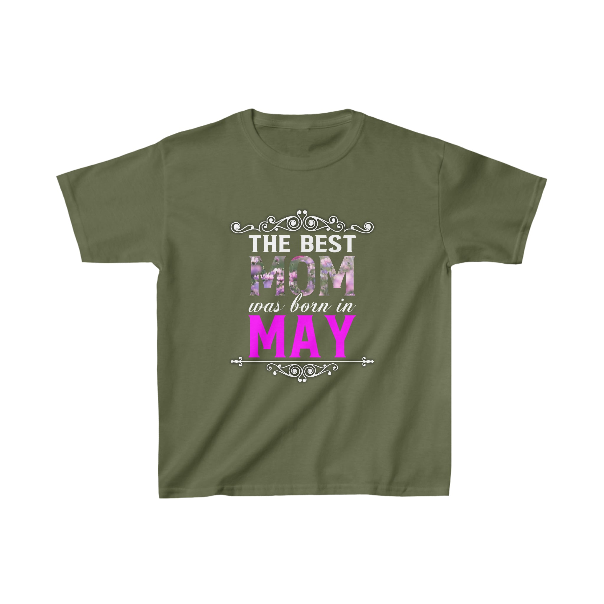 The Best Moms Are Born In May Kids T-Shirt
