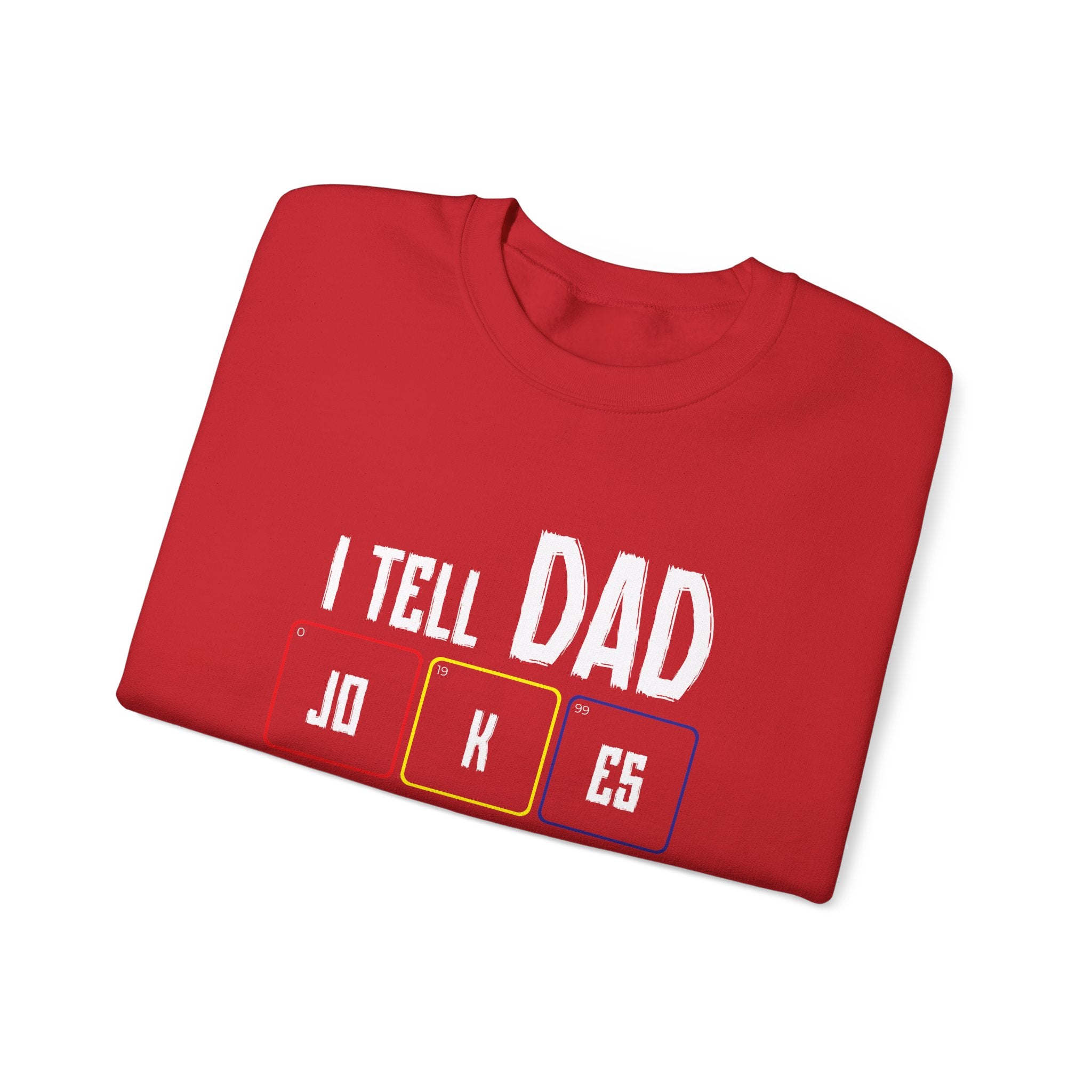 Periodic Dad Jokes Men's Sweatshirt