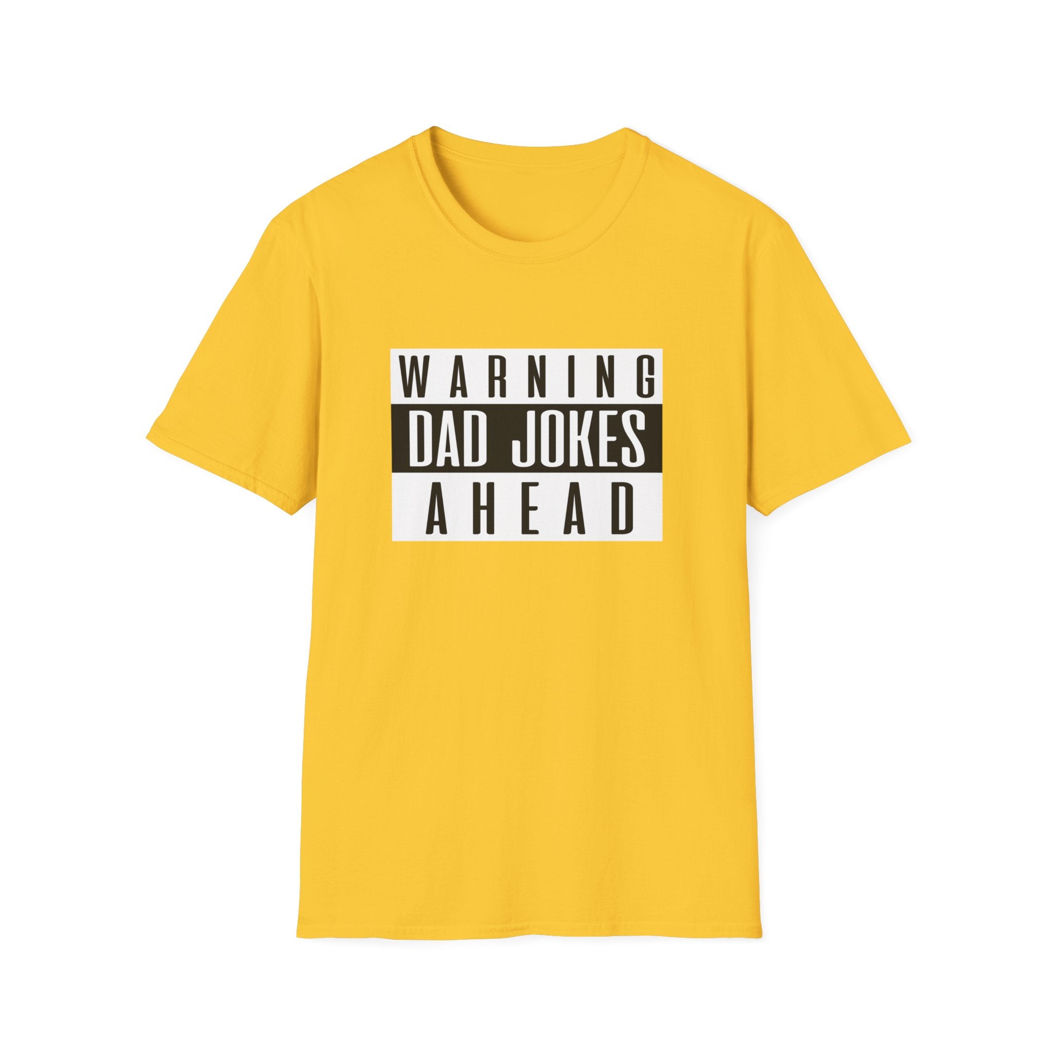 Warning Dad Jokes Ahead Men's T-Shirt