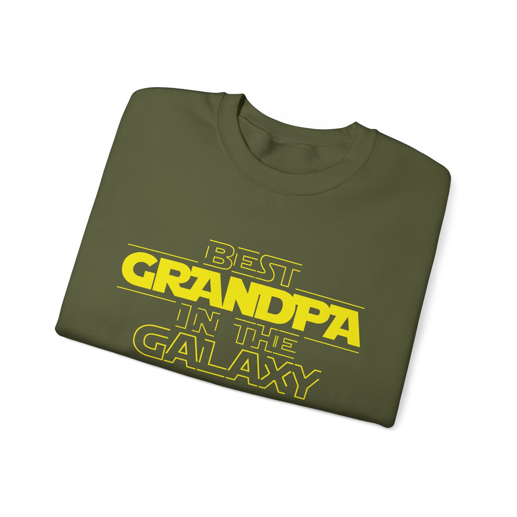 Best Grandpa In The Galaxy Men's Sweatshirt