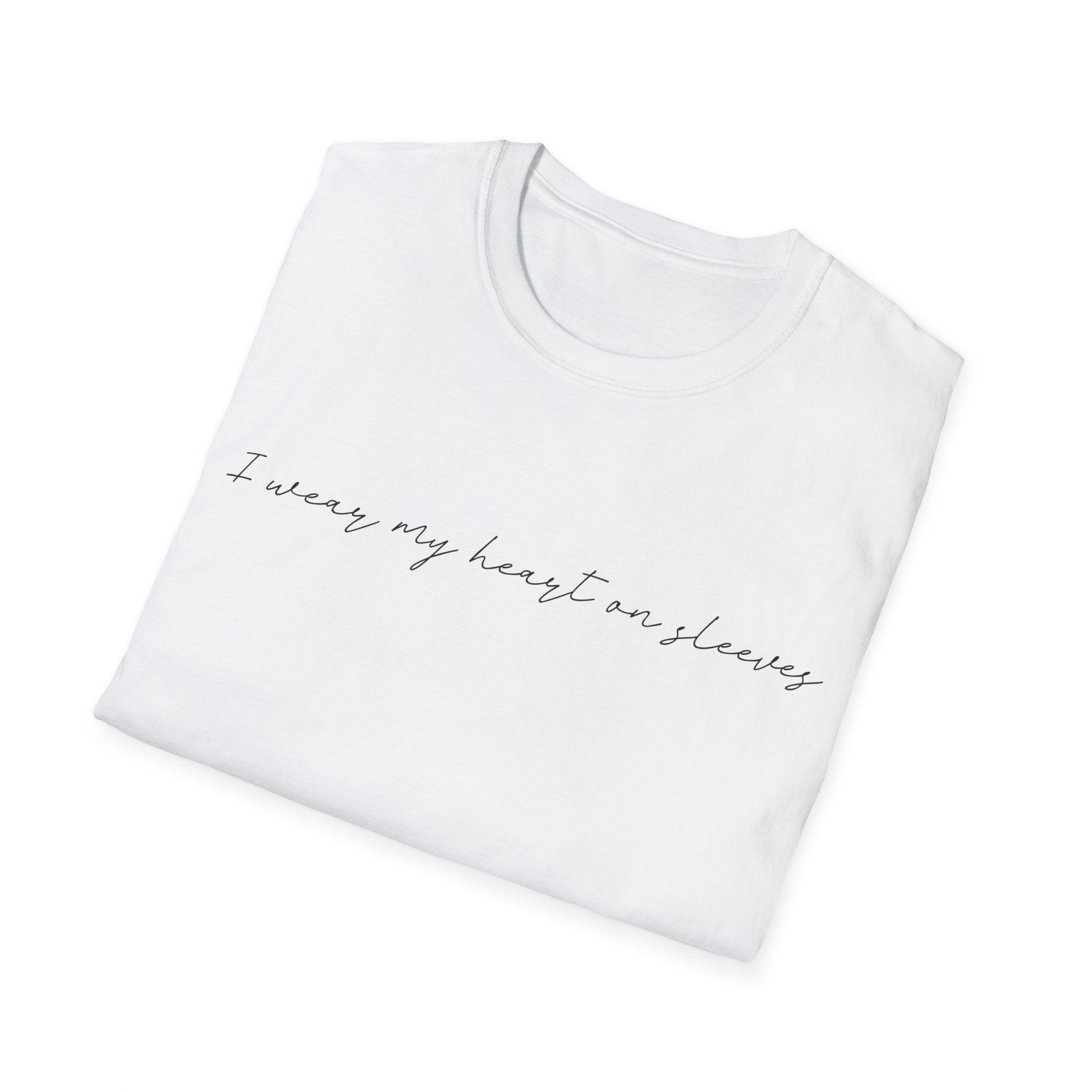 I Wear My Heart On My Sleeve Woman's T-Shirt