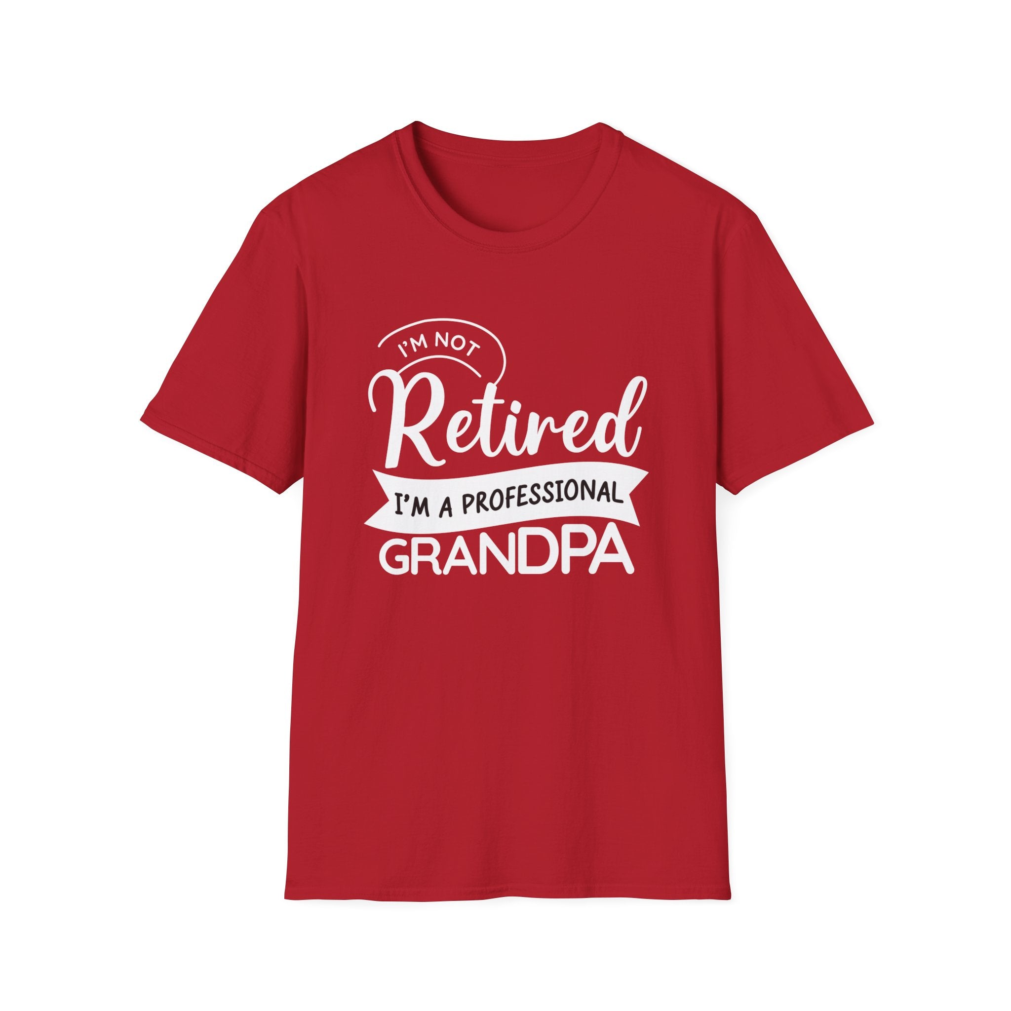 I'm Not Retired I'm A Professional Grandpa Men's T-Shirt