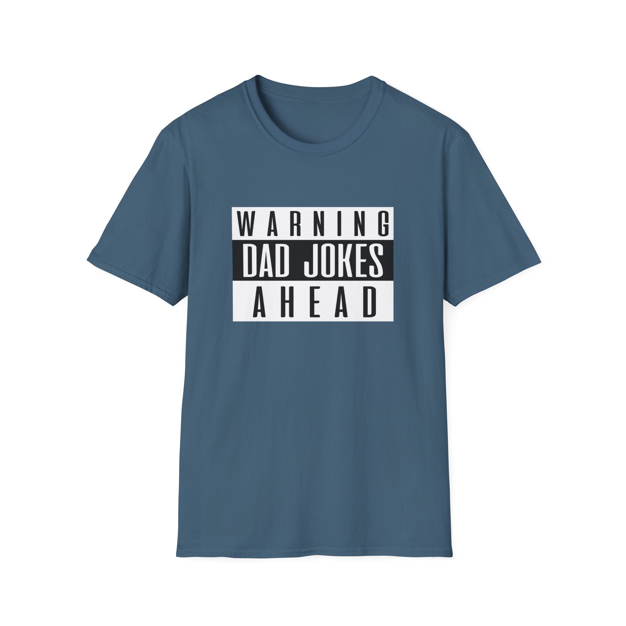 Warning Dad Jokes Ahead Men's T-Shirt