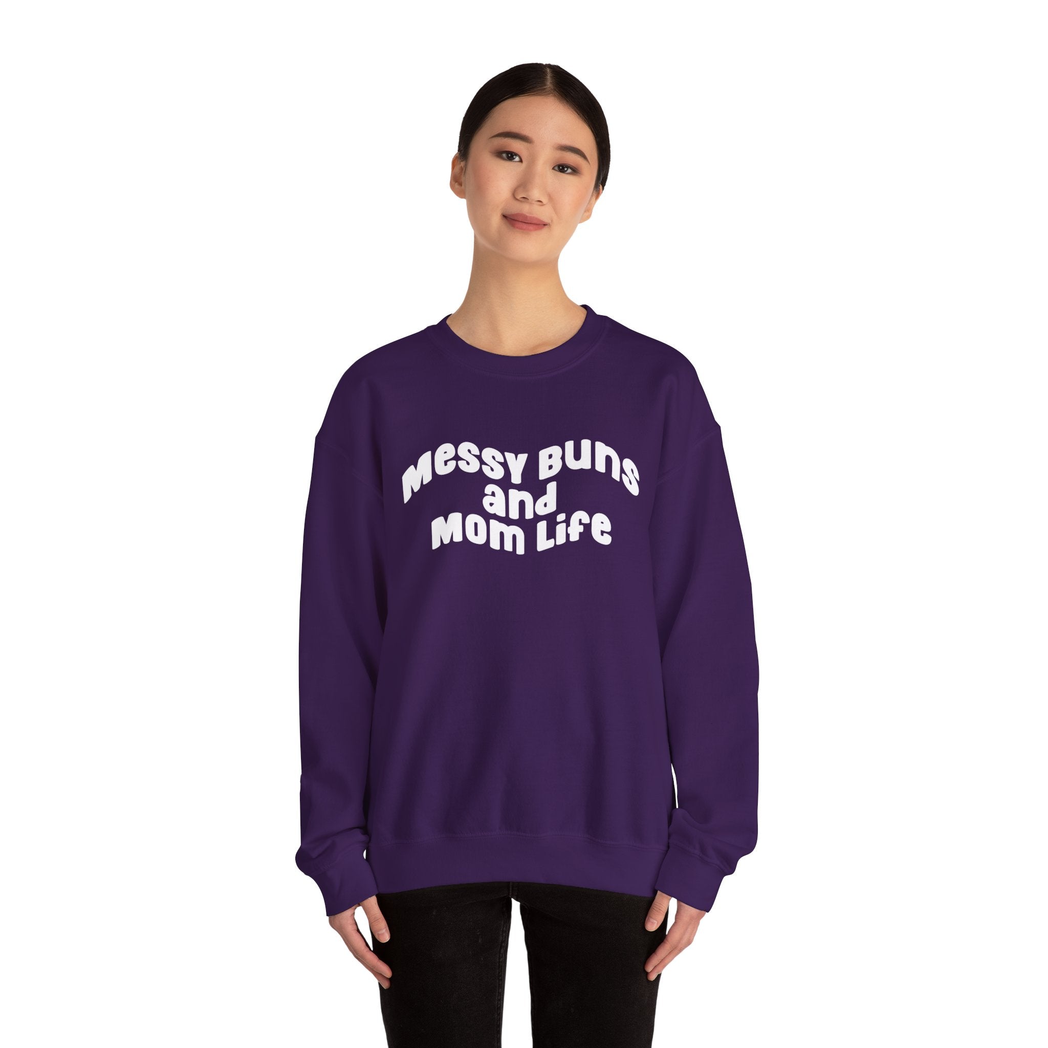 Messy Buns & Mom Life Jumper