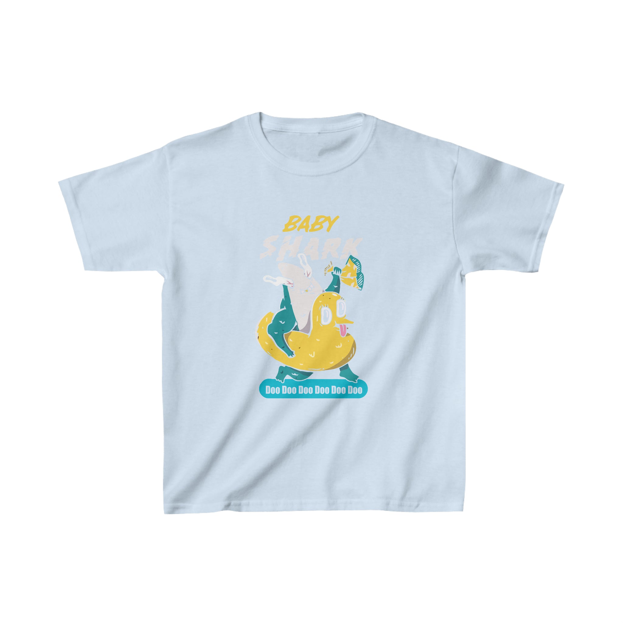 Shark On Duck Kids T-Shirt