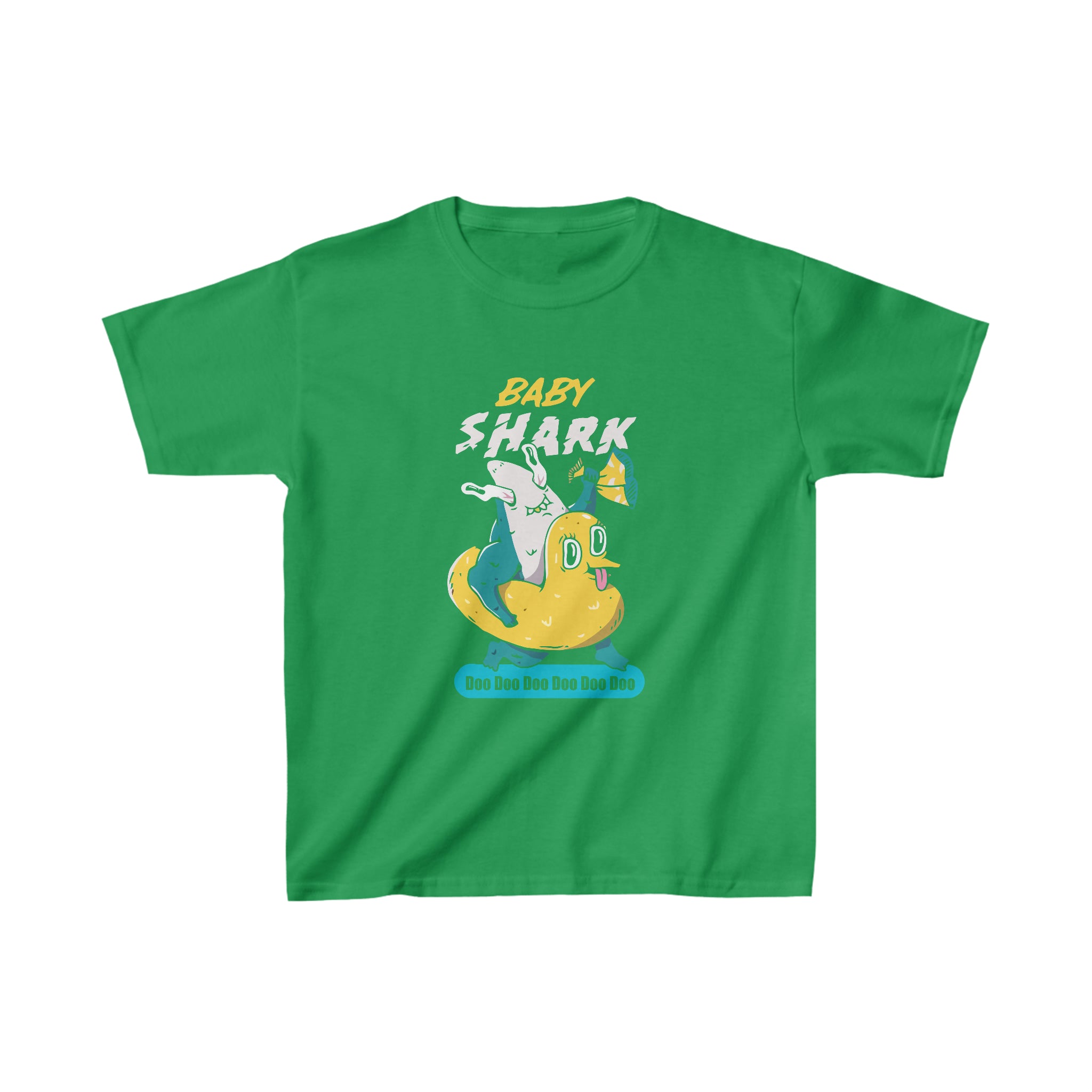 Shark On Duck Kids T-Shirt
