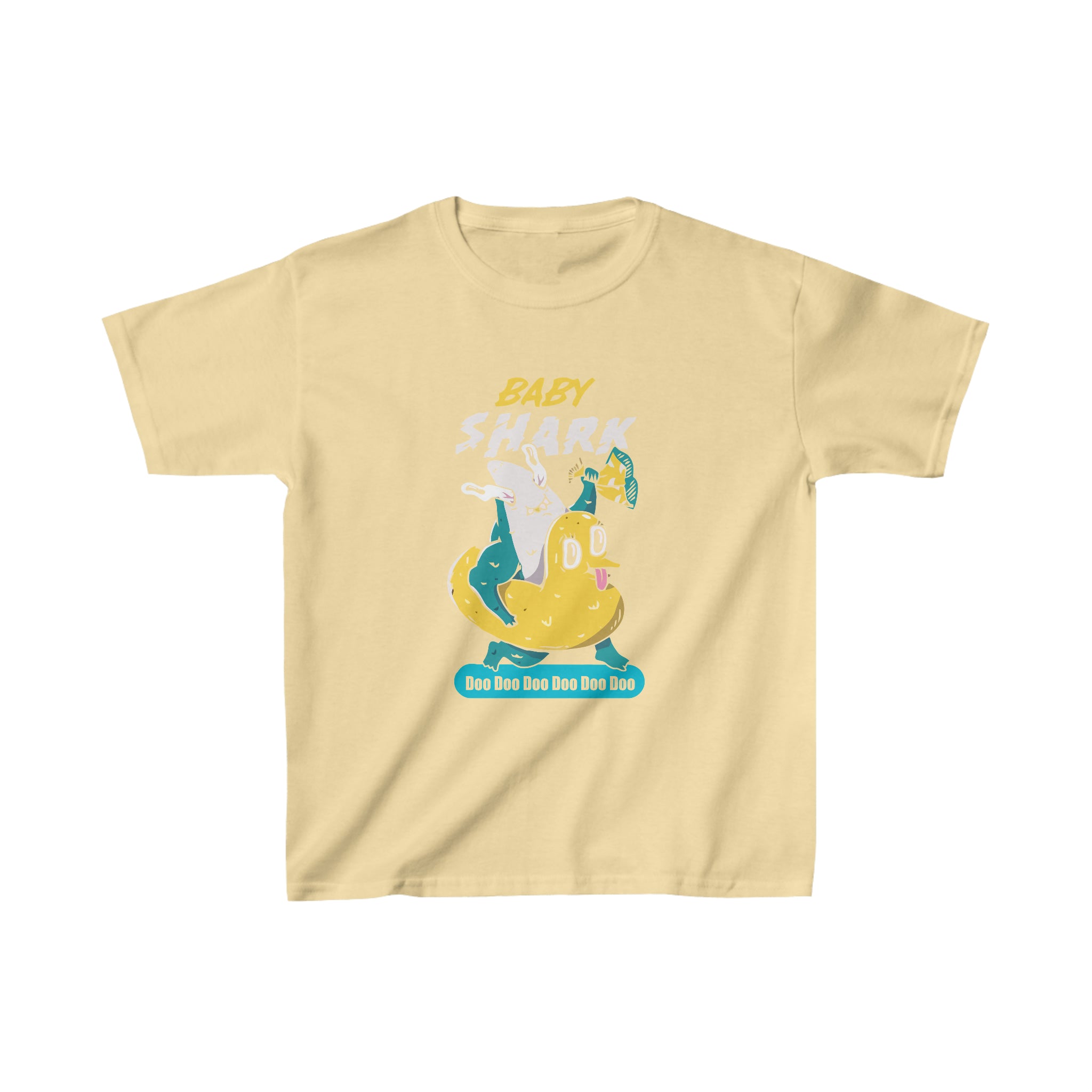 Shark On Duck Kids T-Shirt