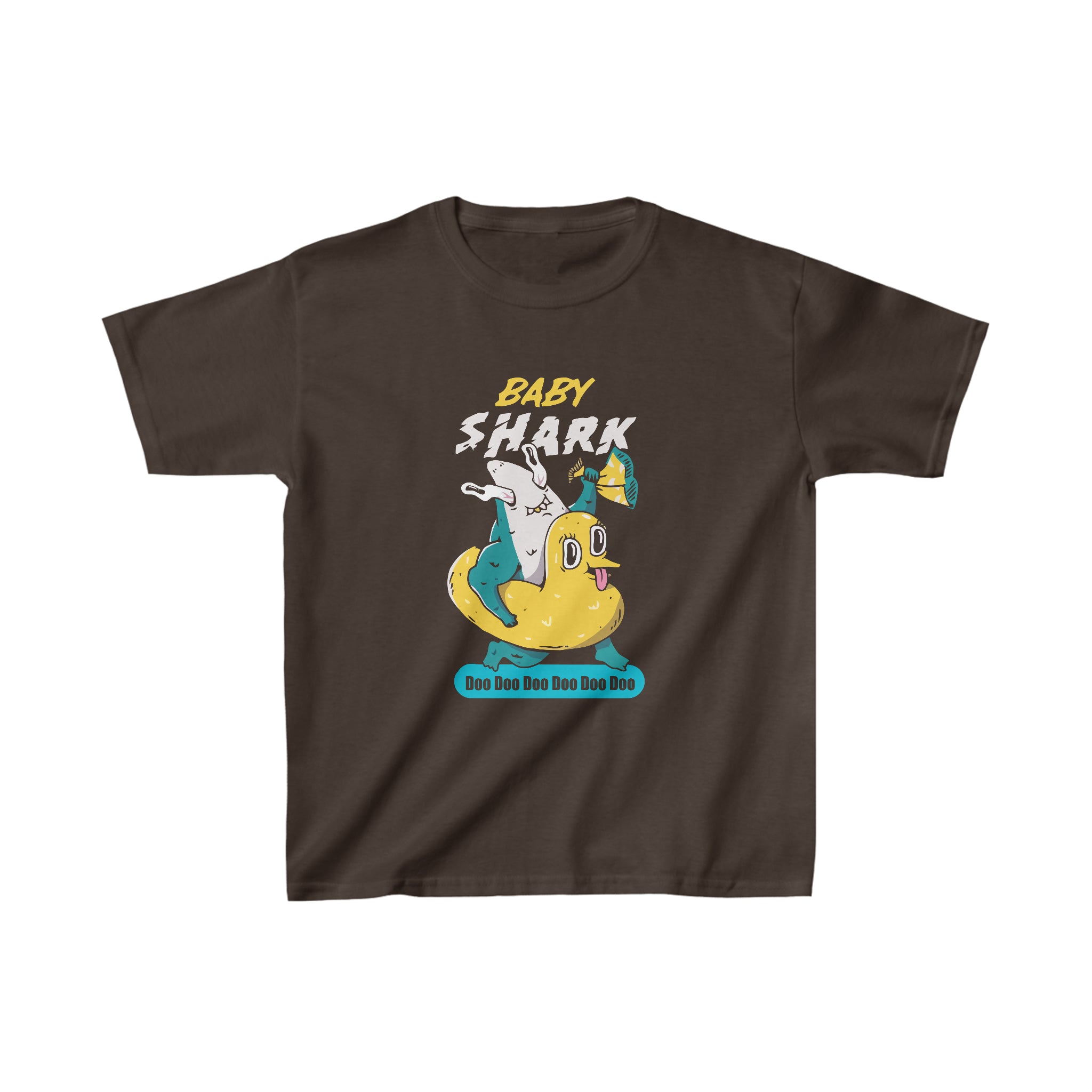 Shark On Duck Kids T-Shirt
