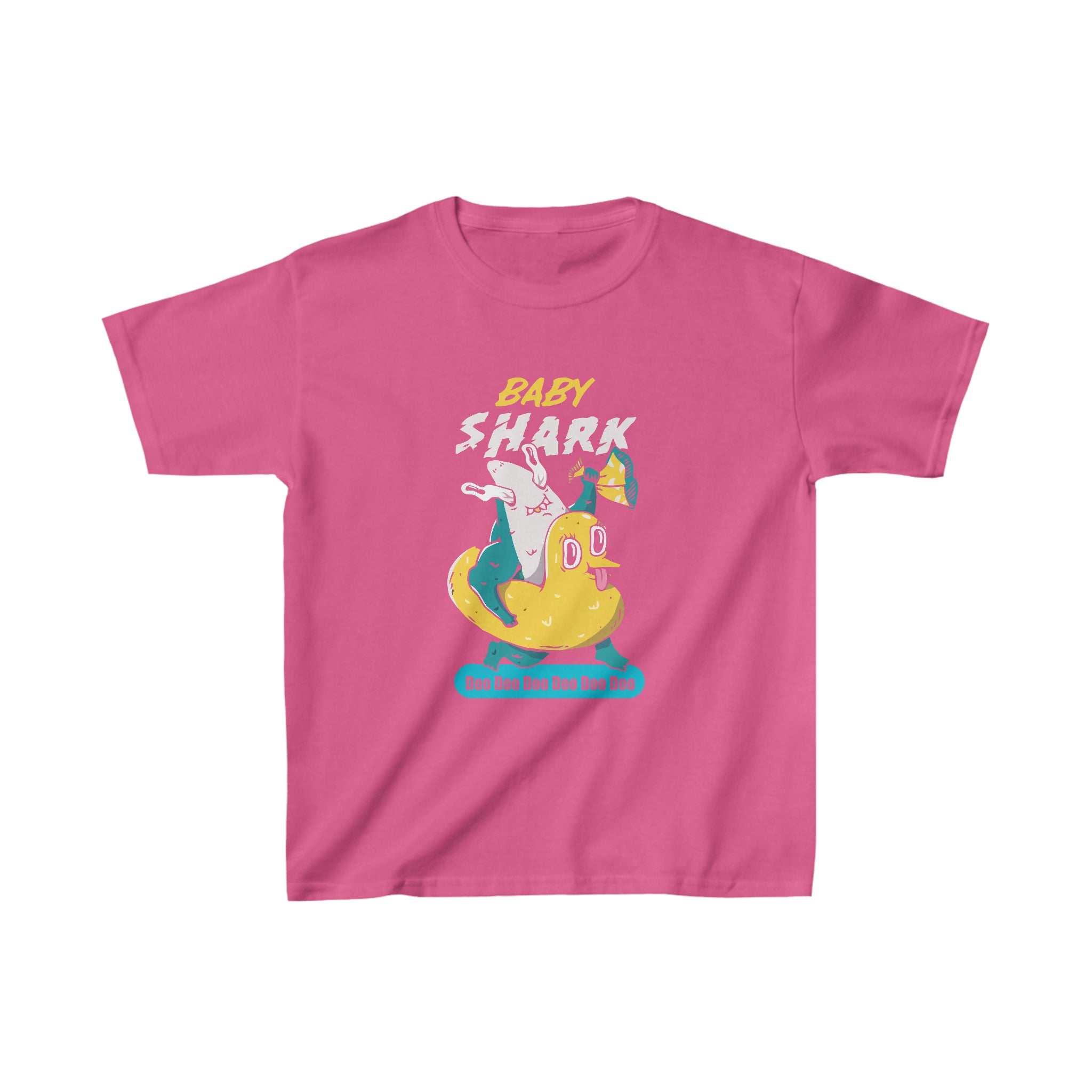Shark On Duck Kids T-Shirt
