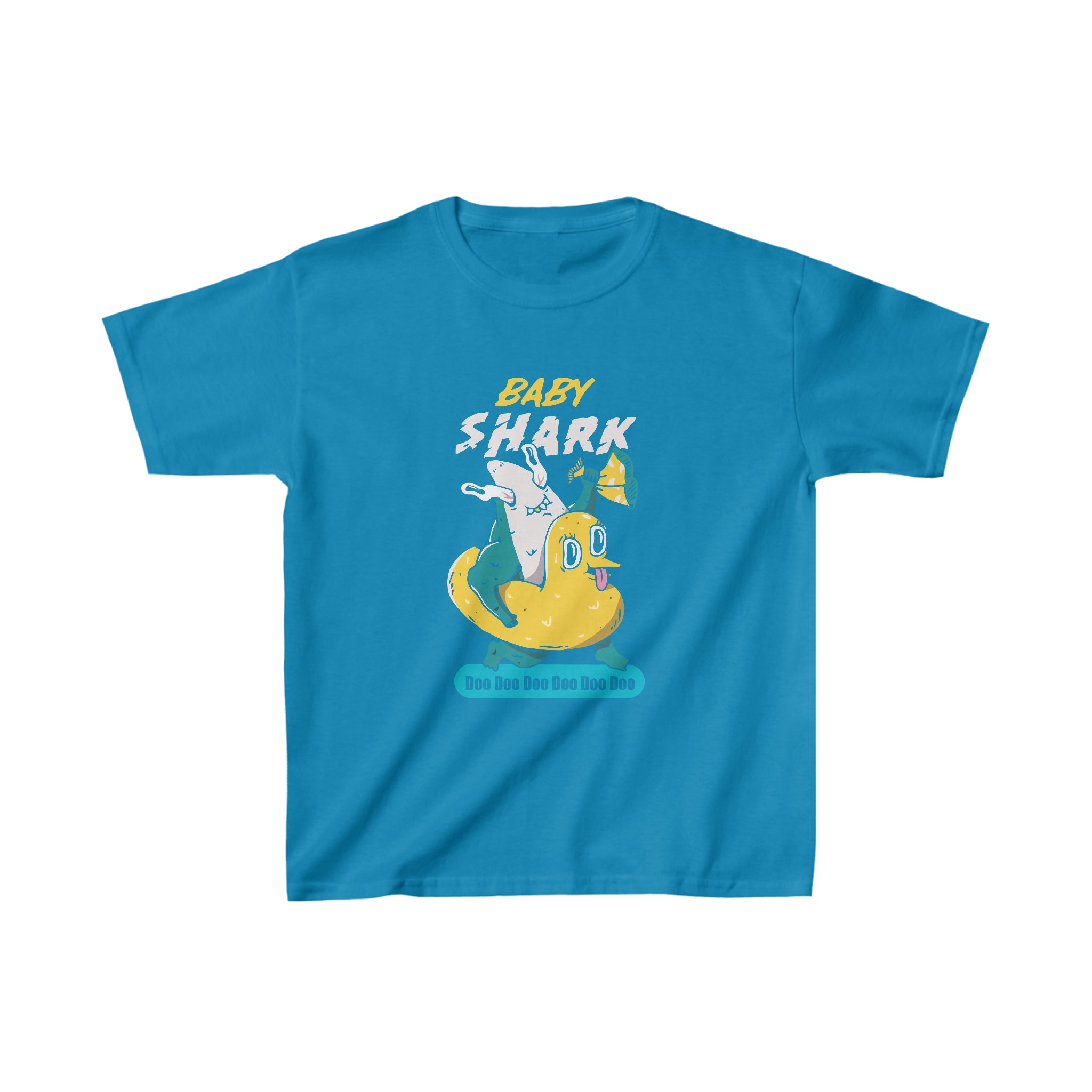 Shark On Duck Kids T-Shirt