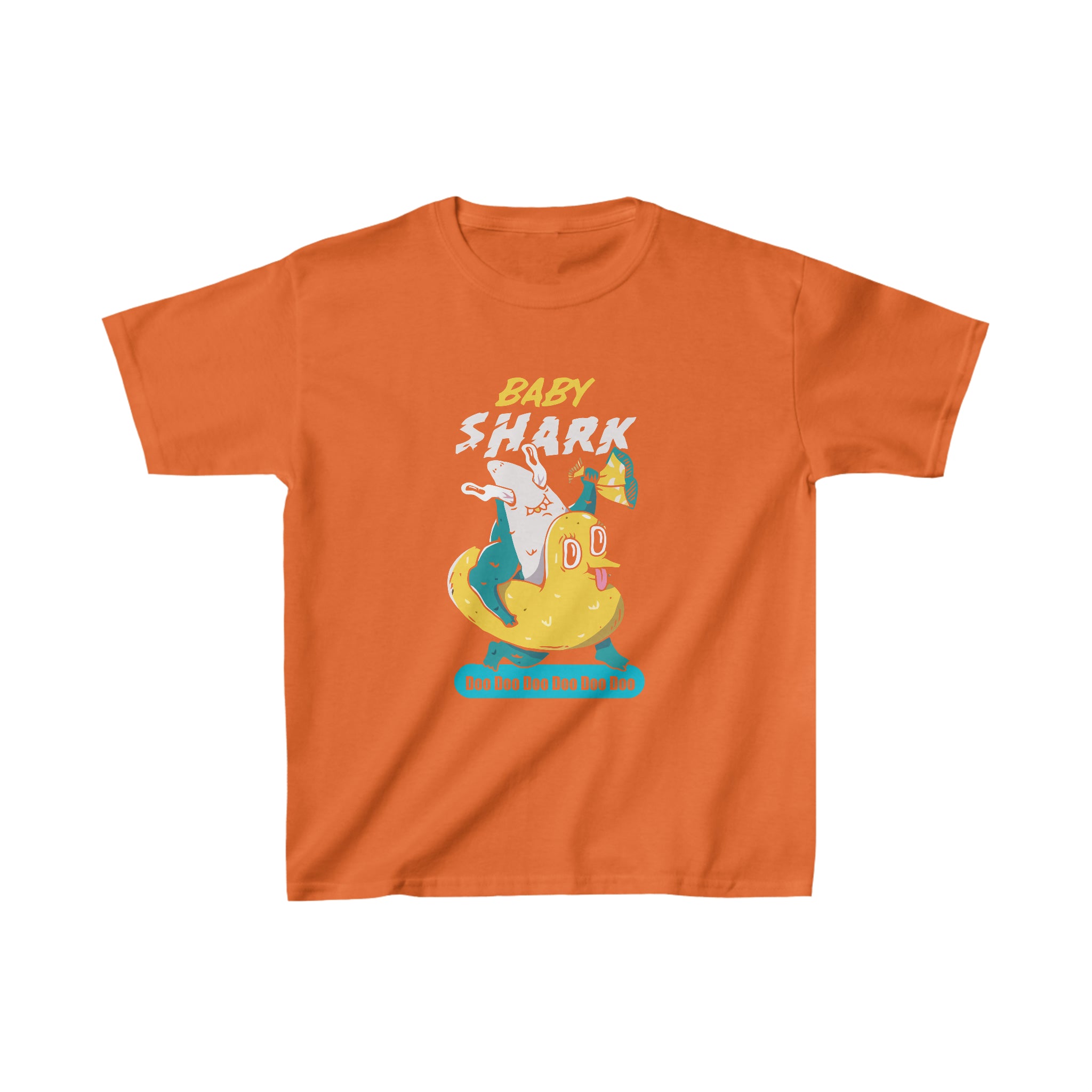 Shark On Duck Kids T-Shirt