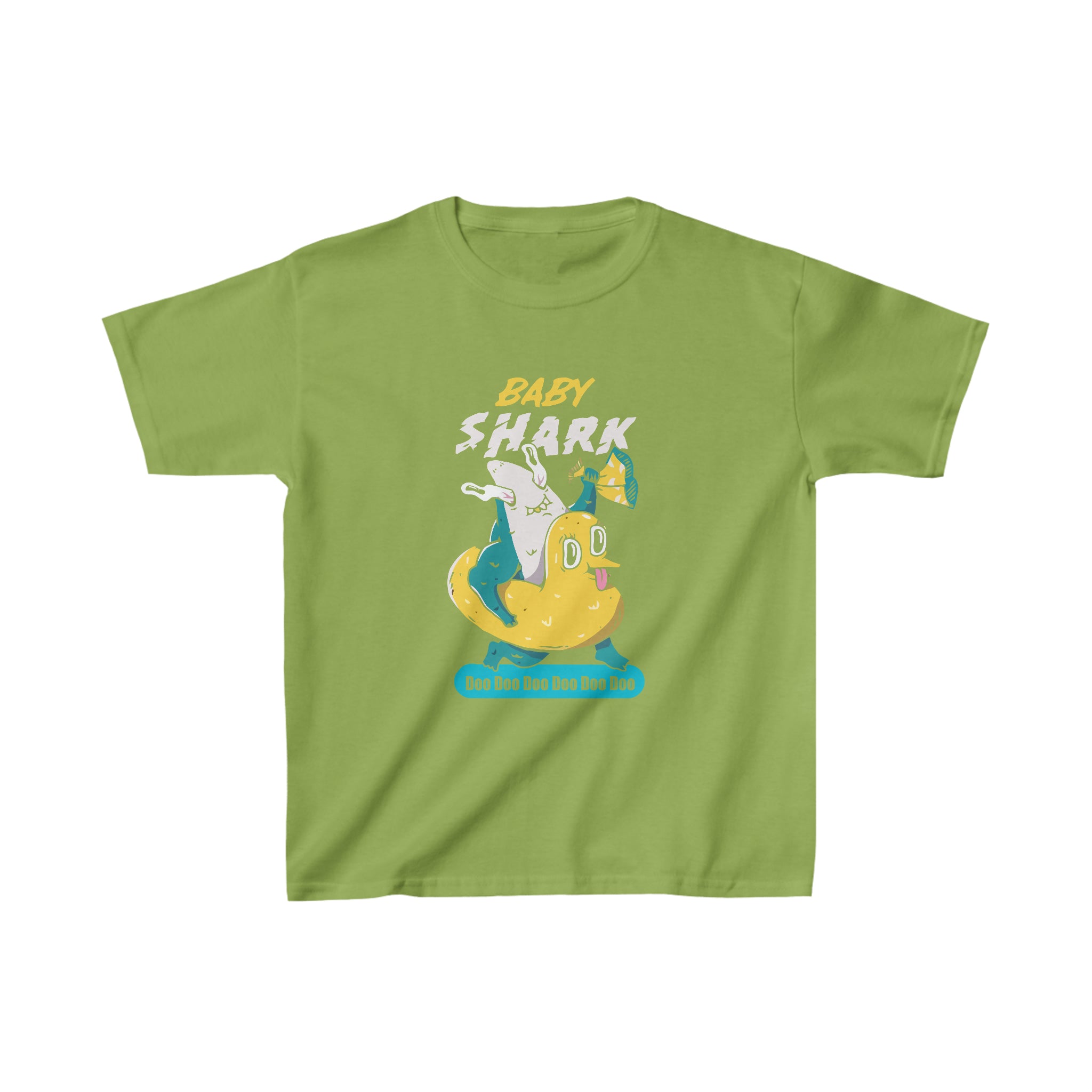 Shark On Duck Kids T-Shirt