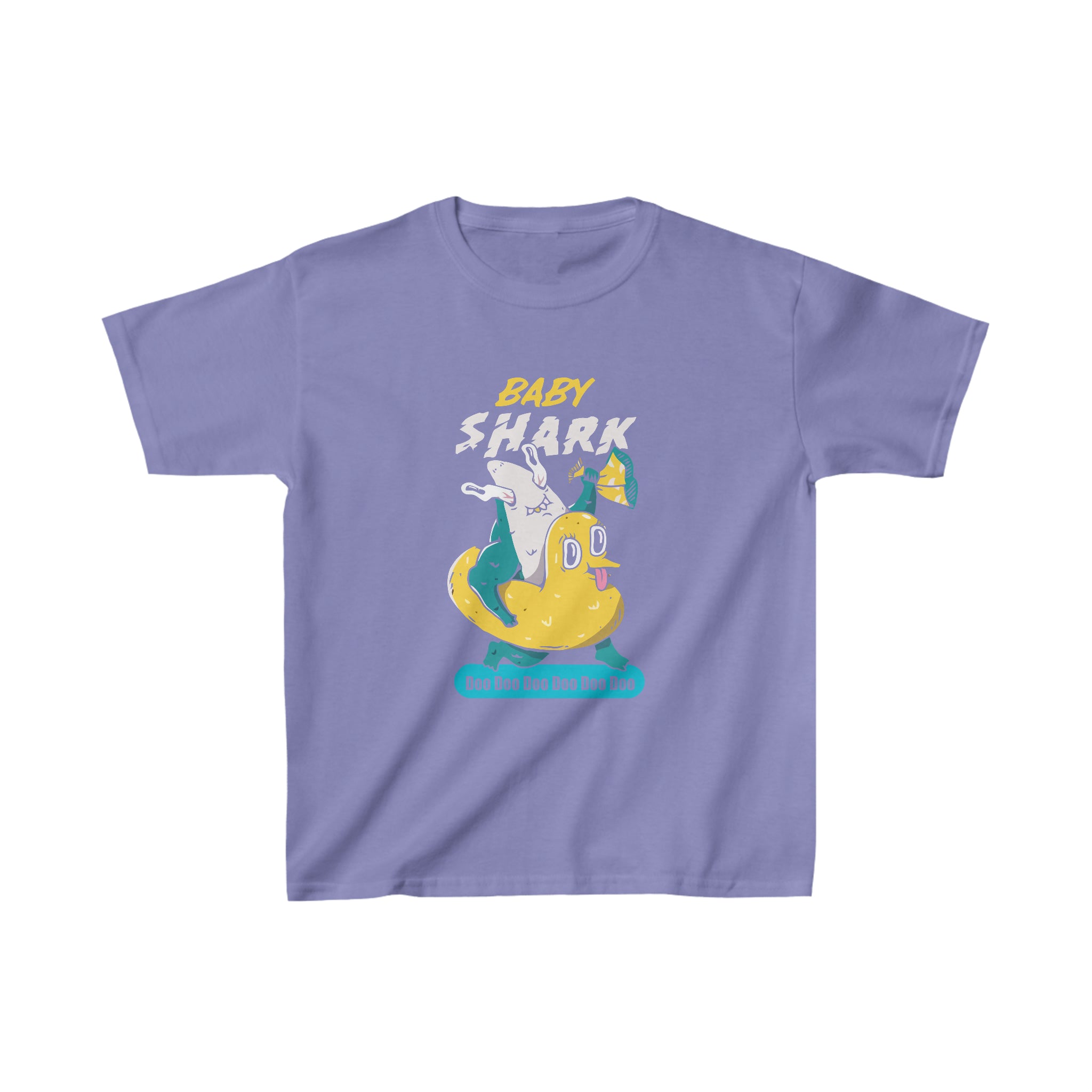 Shark On Duck Kids T-Shirt
