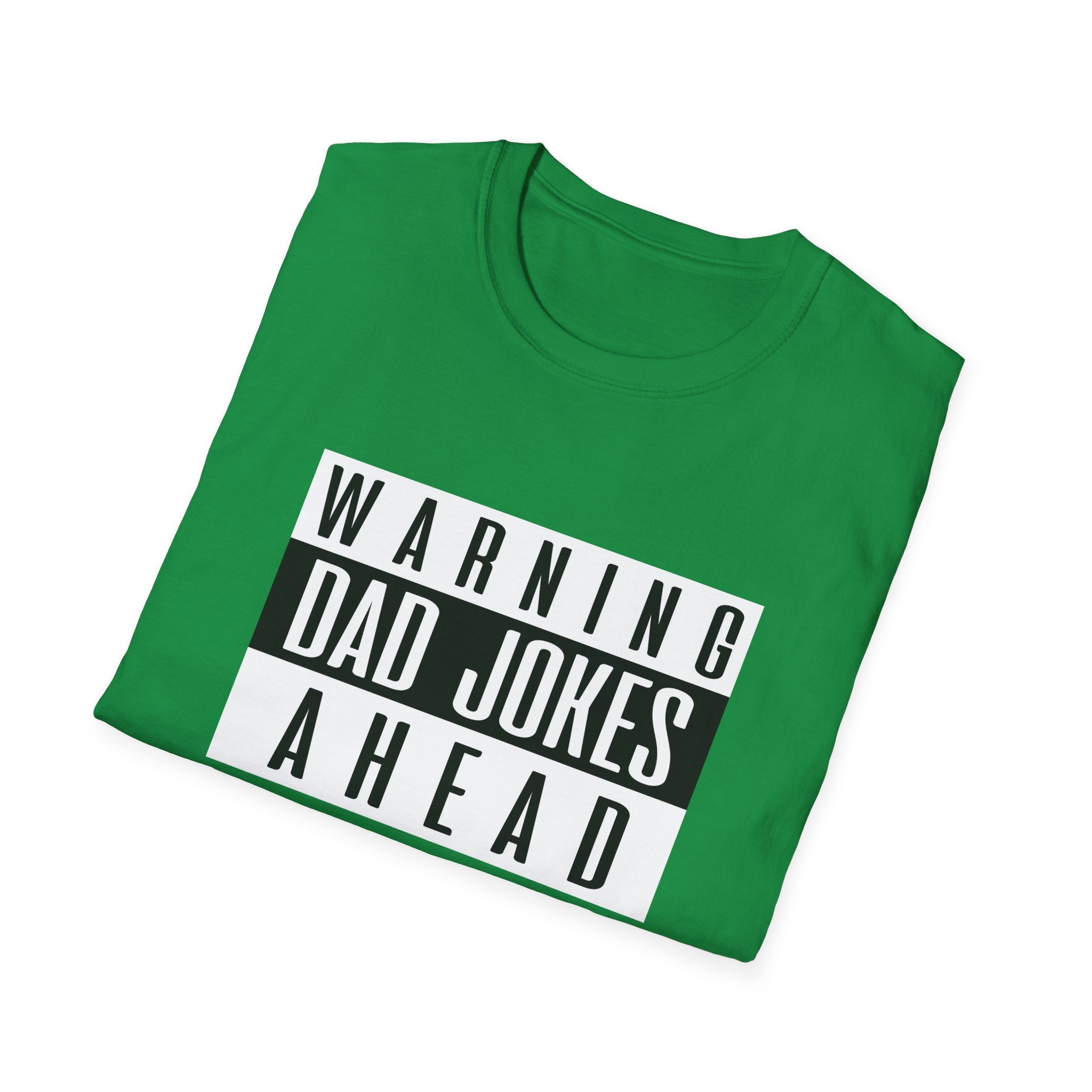 Warning Dad Jokes Ahead Men's T-Shirt