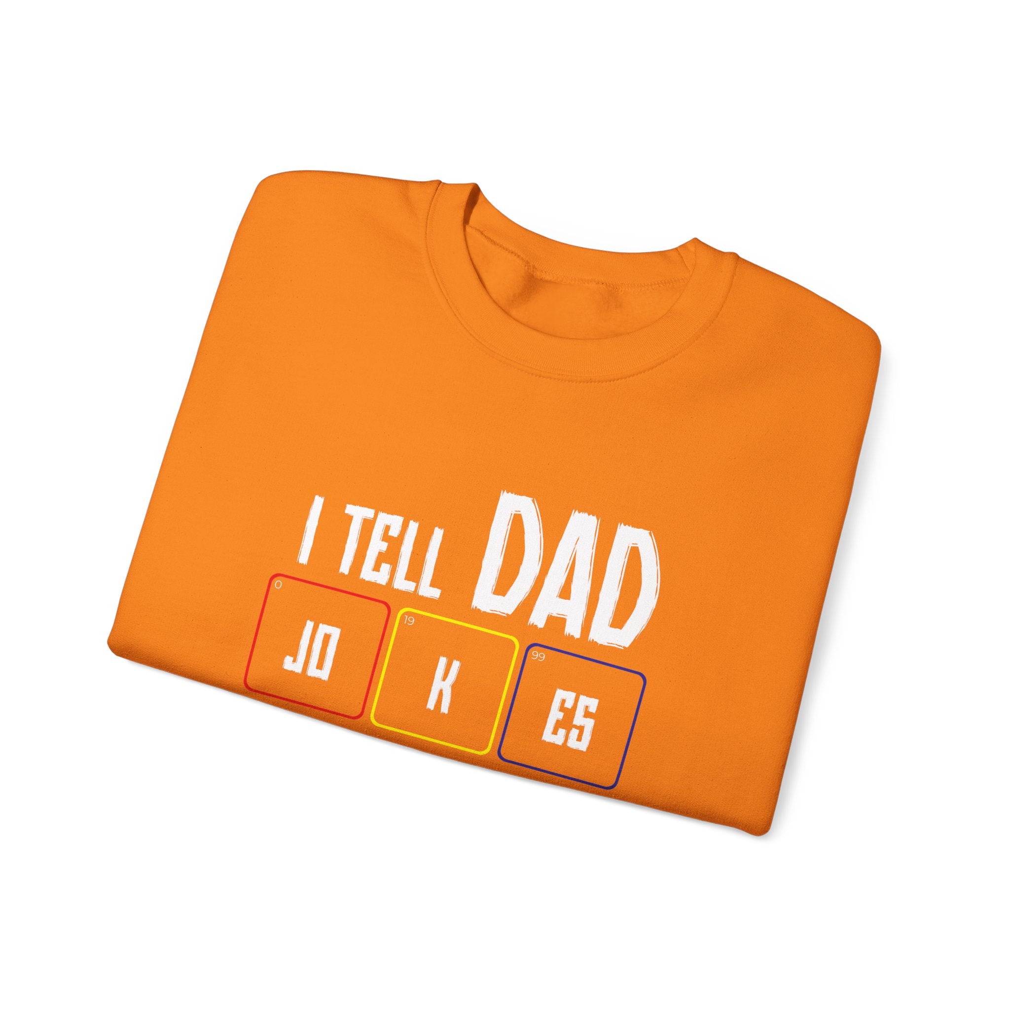 Periodic Dad Jokes Men's Sweatshirt