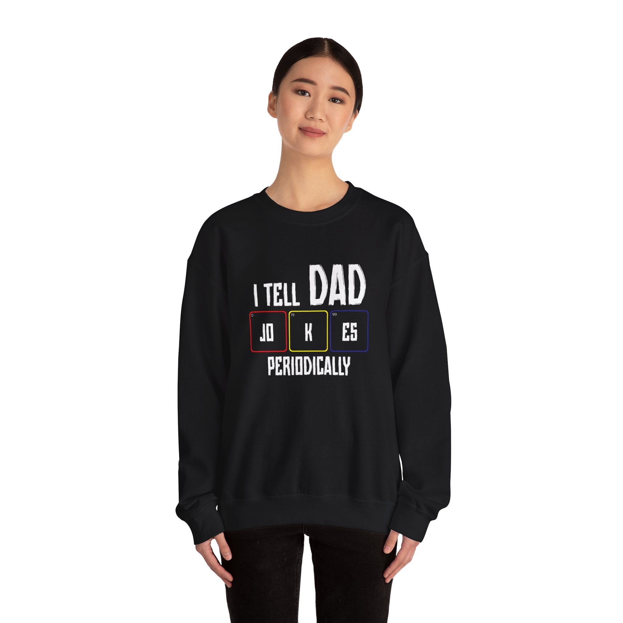 Periodic Dad Jokes Men's Sweatshirt
