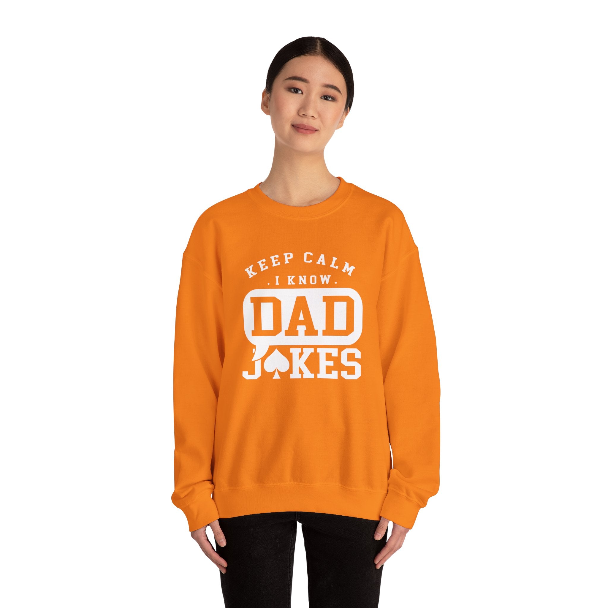 Calm Down I Know Dad Jokes Men's Sweatshirt