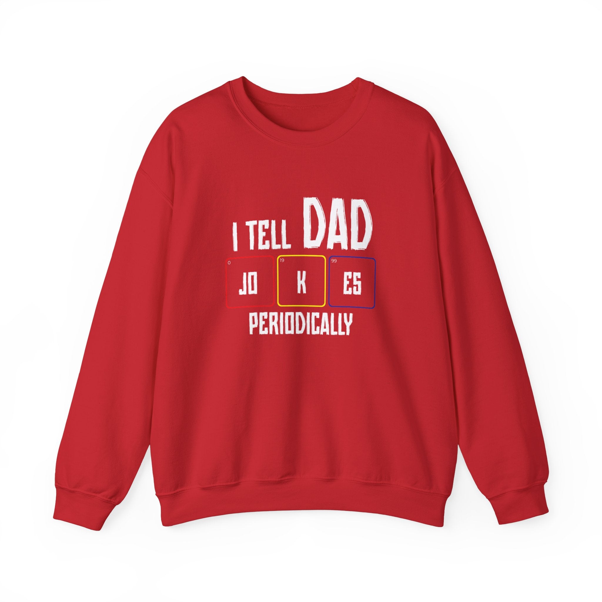 Periodic Dad Jokes Men's Sweatshirt