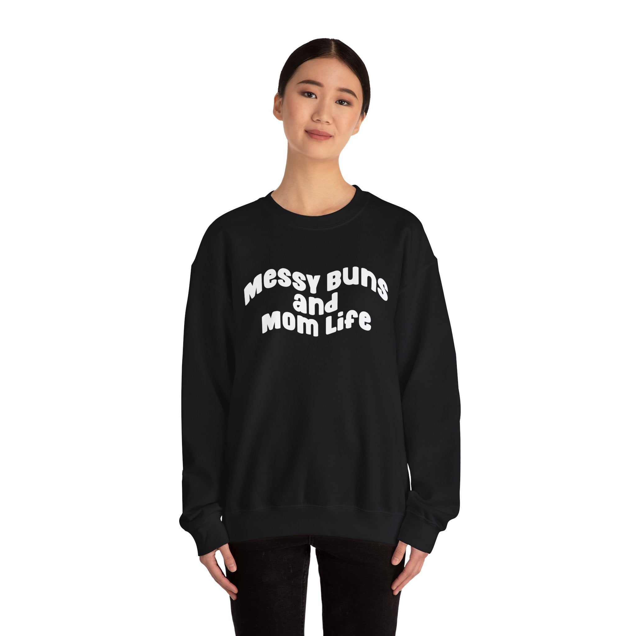 Messy Buns & Mom Life Jumper