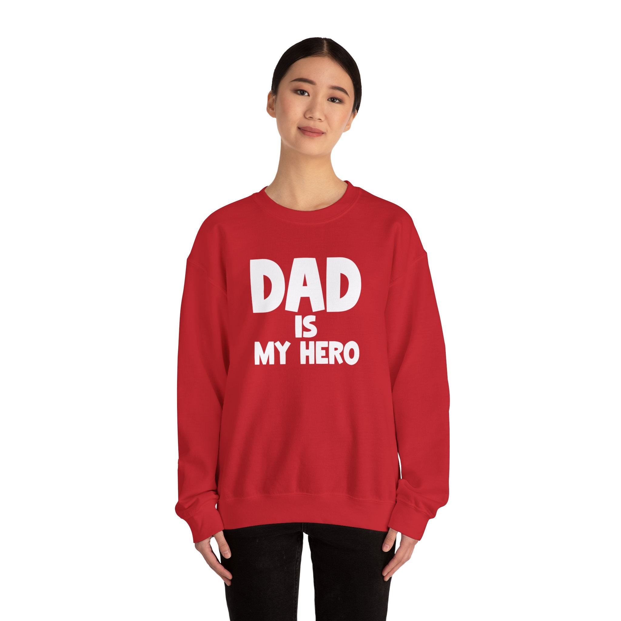 Dad Is My Hero Men's Sweatshirt