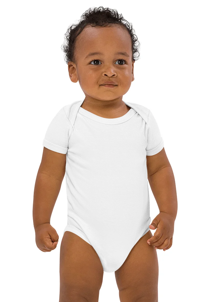Personalised Organic Baby Bodysuit
