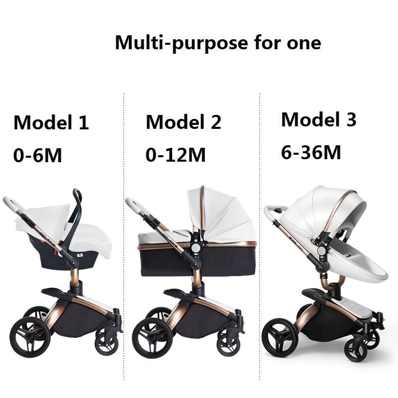 Rotatable Luxxe Baby Stroller