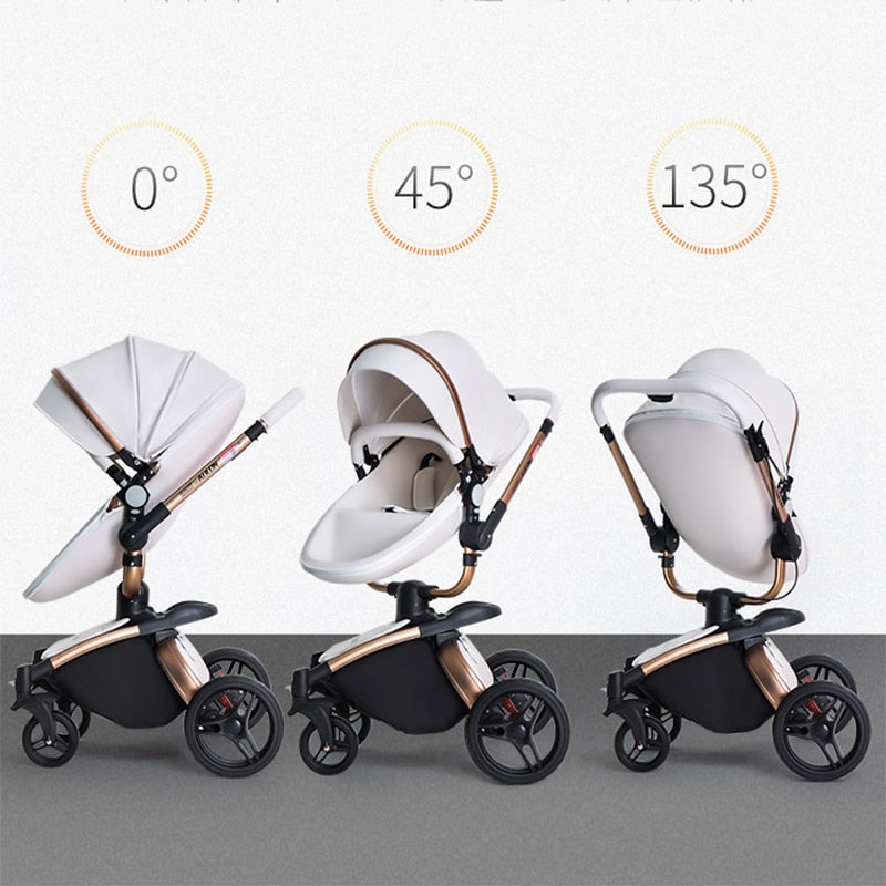 Rotatable Luxxe Baby Stroller