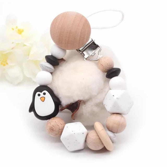 Penguin Teething Chain