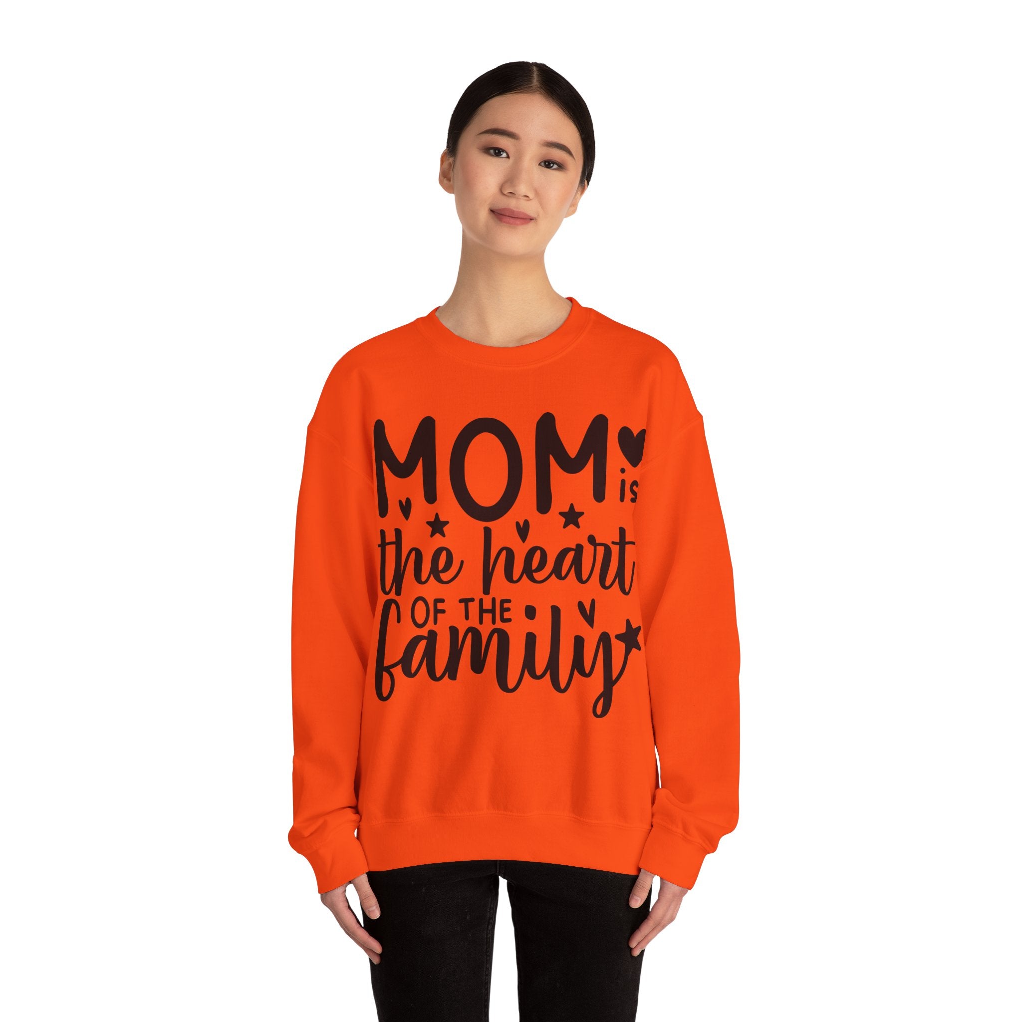 Mom Is Heart Of The Family Jumper
