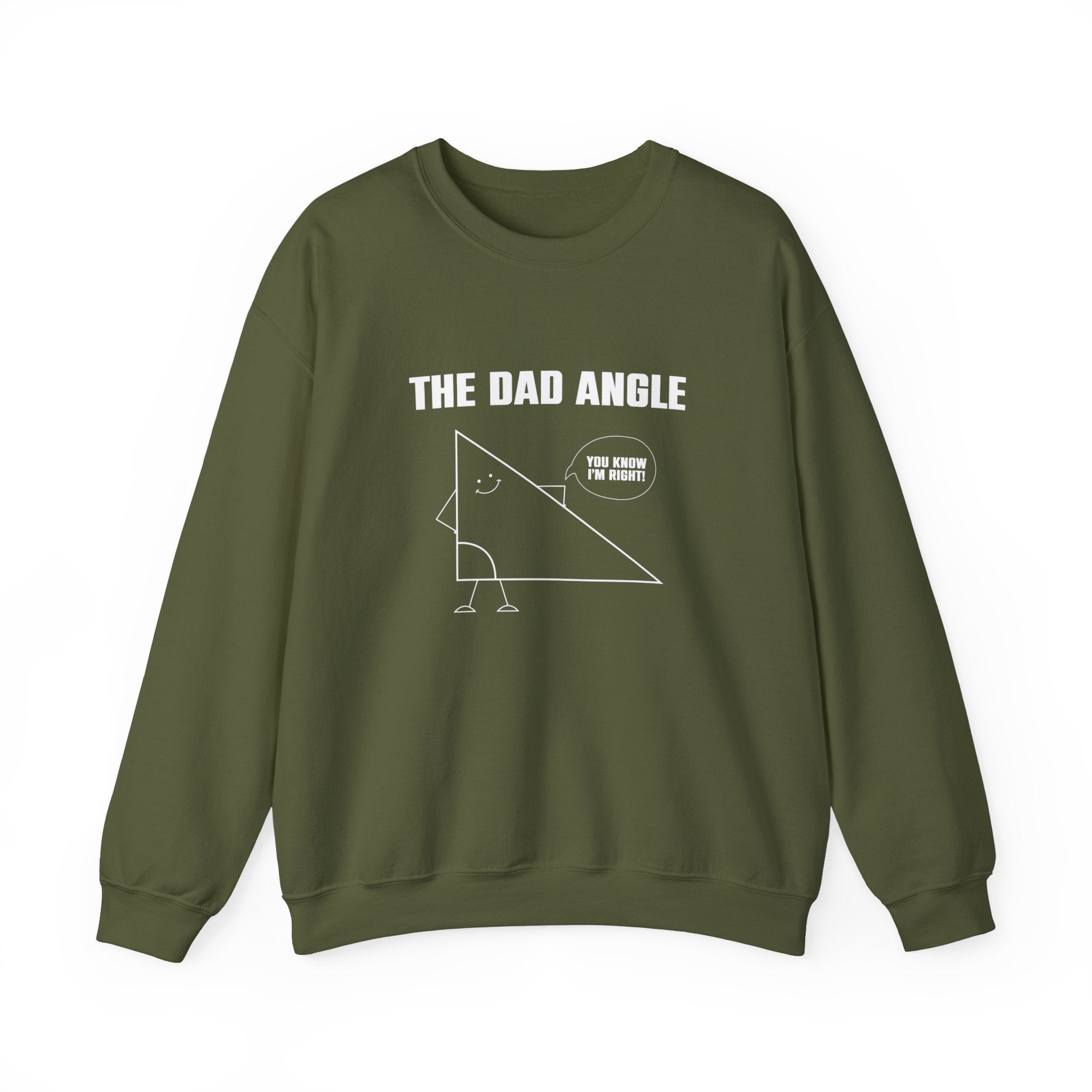 The Dad Angle Men's Sweatshirt