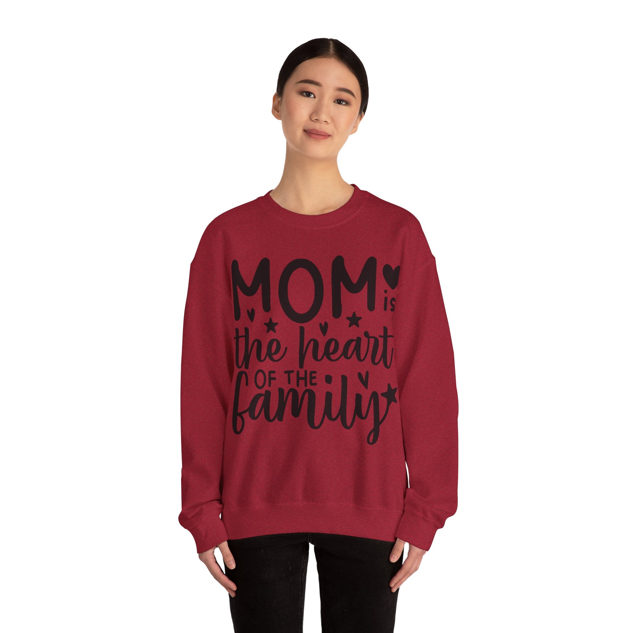 Mom Is Heart Of The Family Jumper