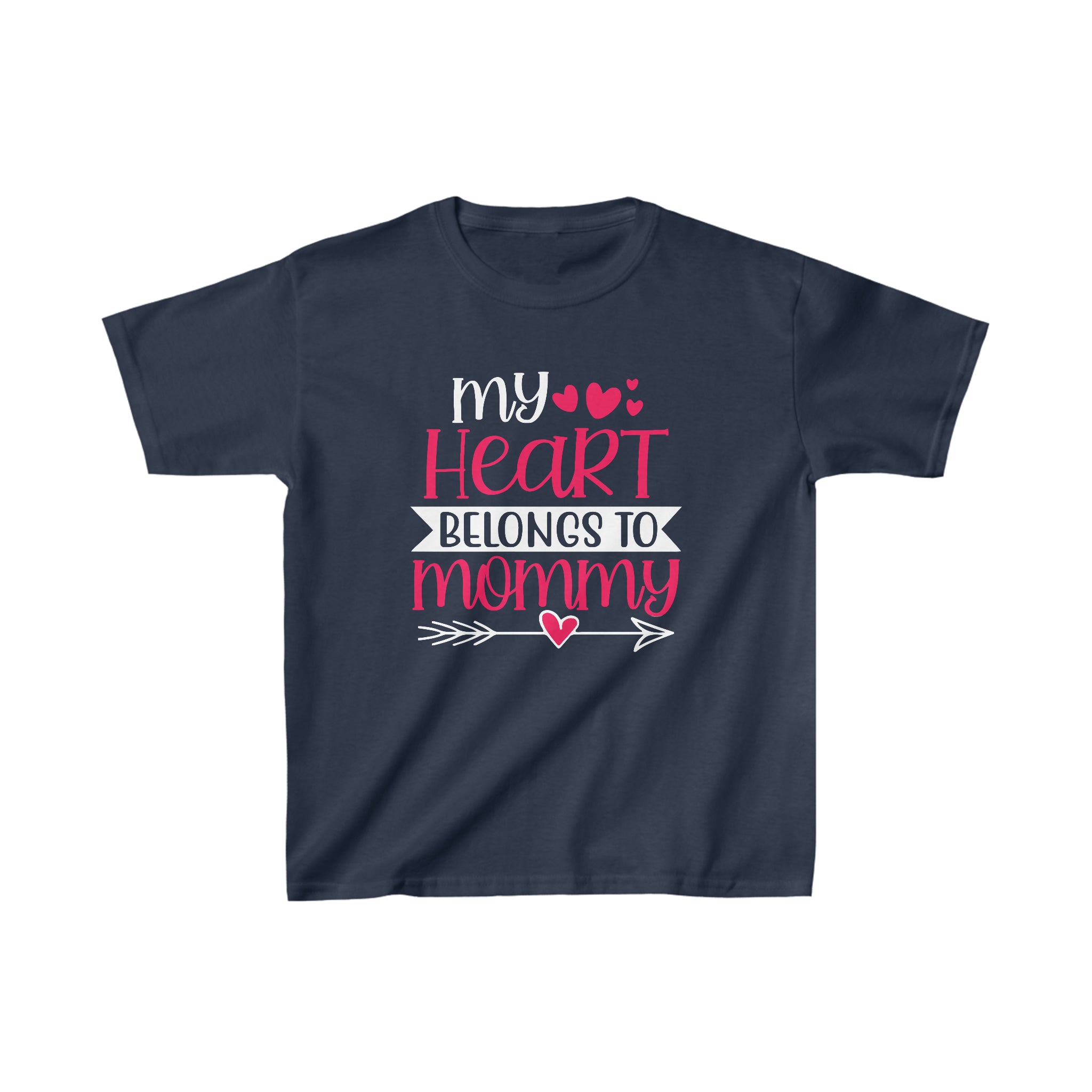 My Heart Belongs To Mommy Kids T-Shirt